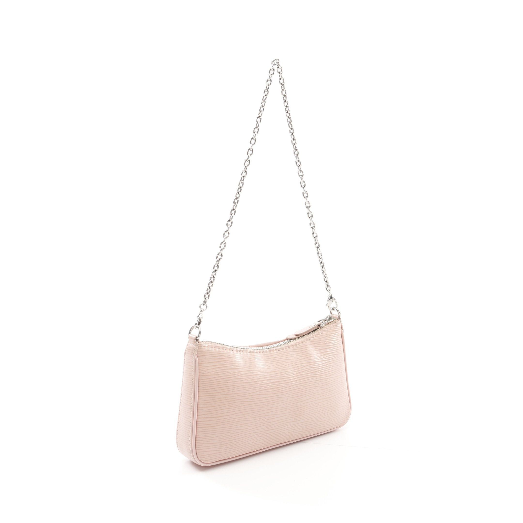 Louis Vuitton Louis Vuitton Easy Pouch Epi Rose Ballerine Chain Shoulder Bag Leather Light Pink Size ONE SIZE - 2 Thumbnail