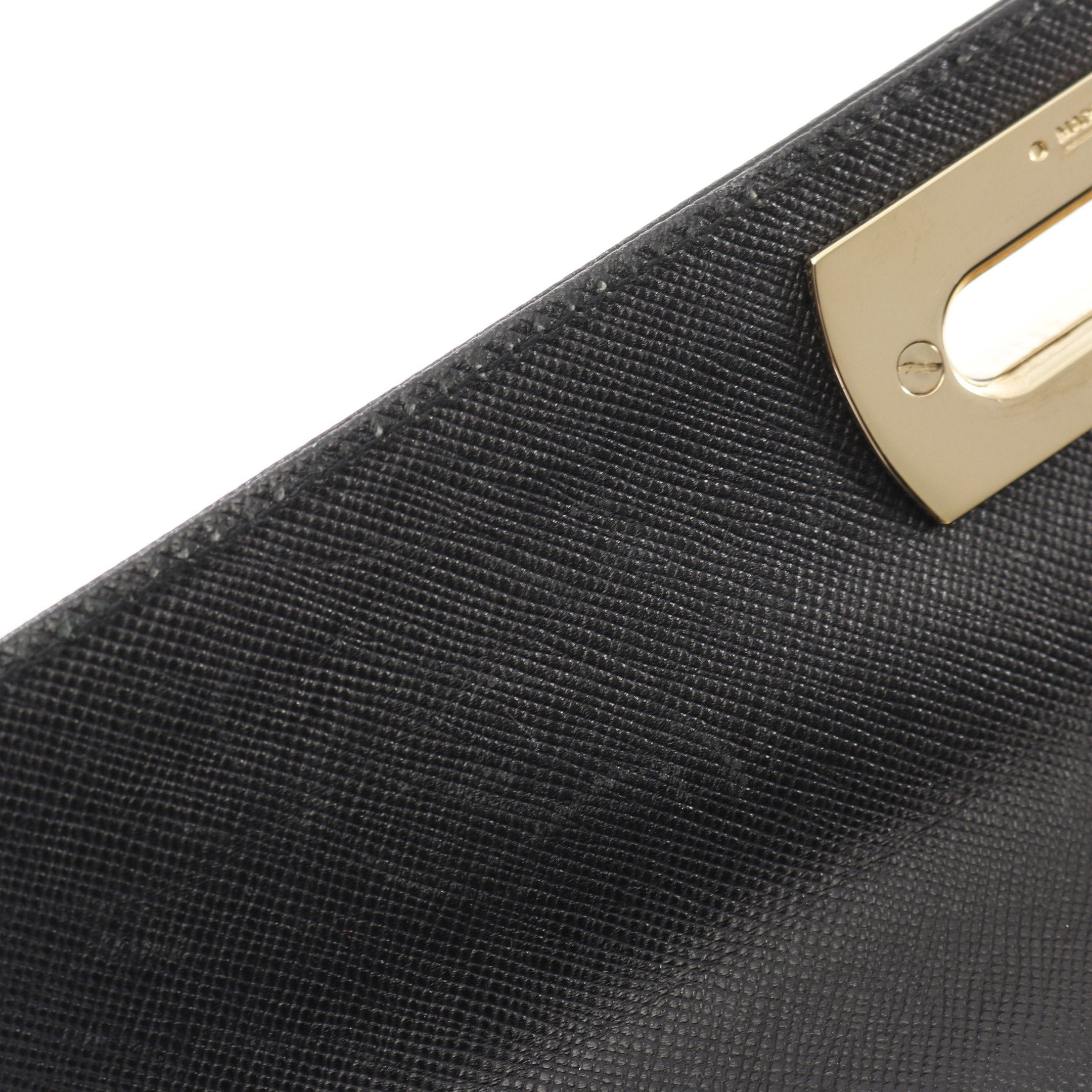 Salvatore Ferragamo Salvatore Ferragamo Gancini Handbag Leather Black Size ONE SIZE - 9 Thumbnail
