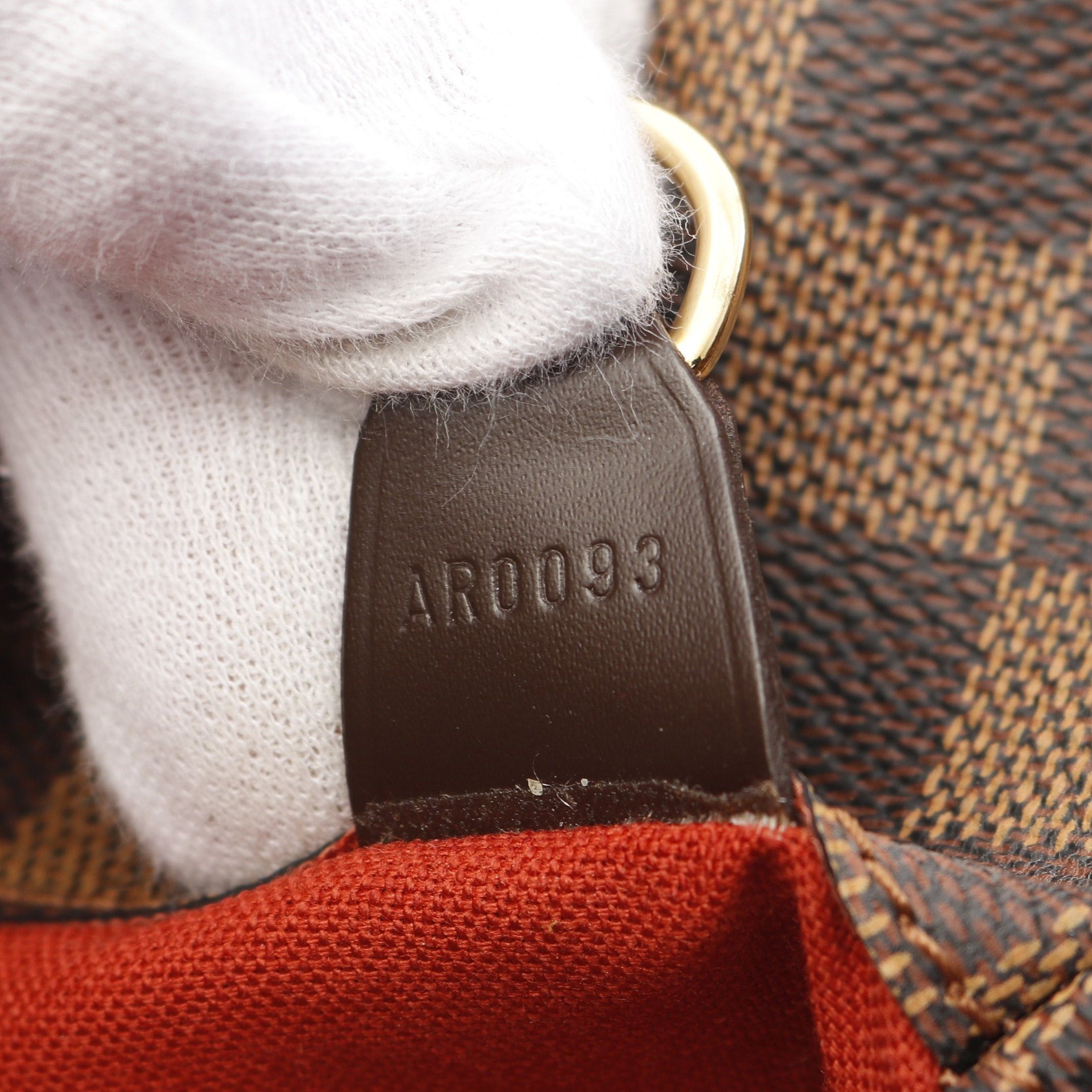 Louis Vuitton Louis Vuitton Cabas Alto Damier Ebene Shoulder Bag Tote Leather Brown Special Order Size ONE SIZE - 5 Thumbnail