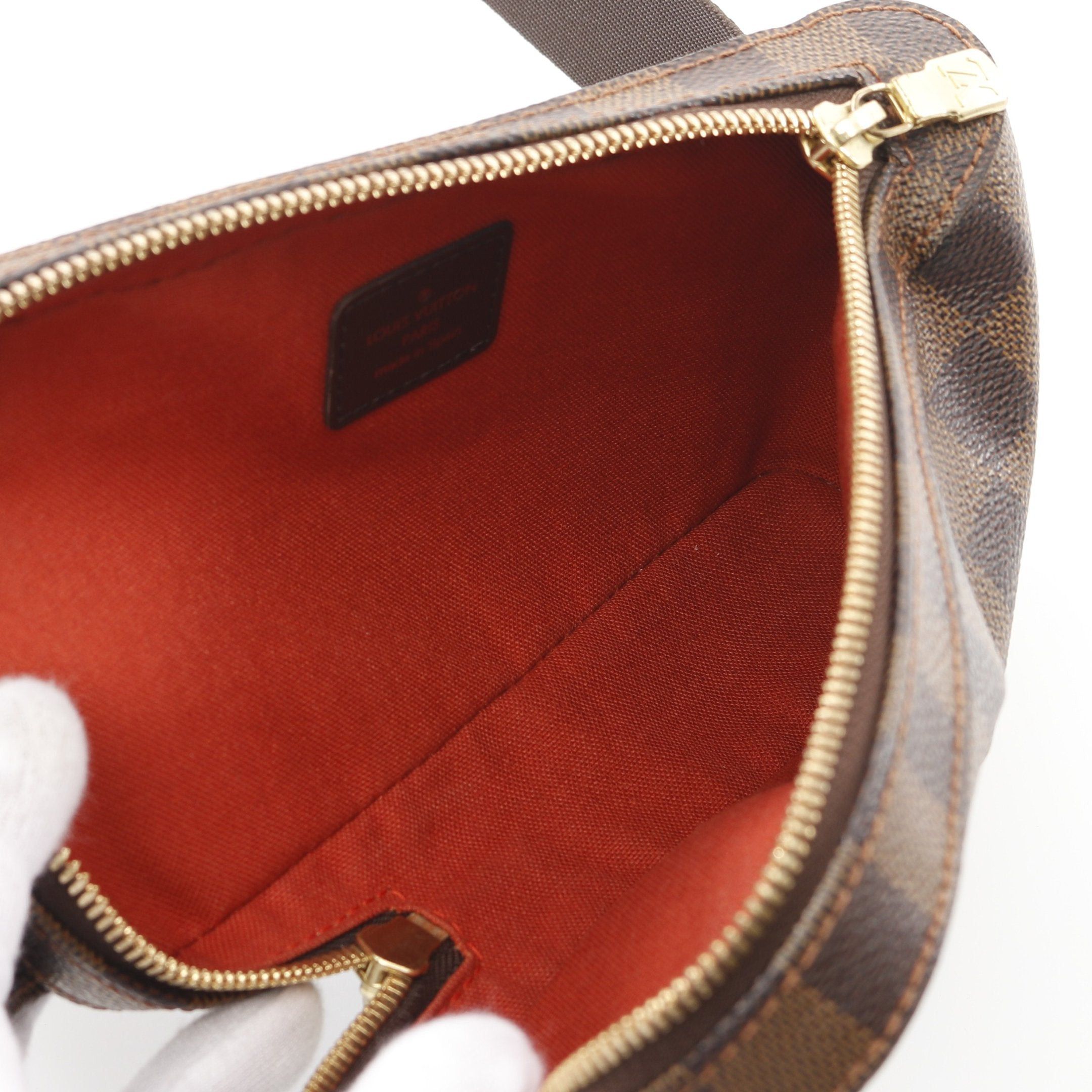Louis Vuitton Louis Vuitton Geronimos Damier Ebene Body Bag Brown Size ONE SIZE - 3 Thumbnail