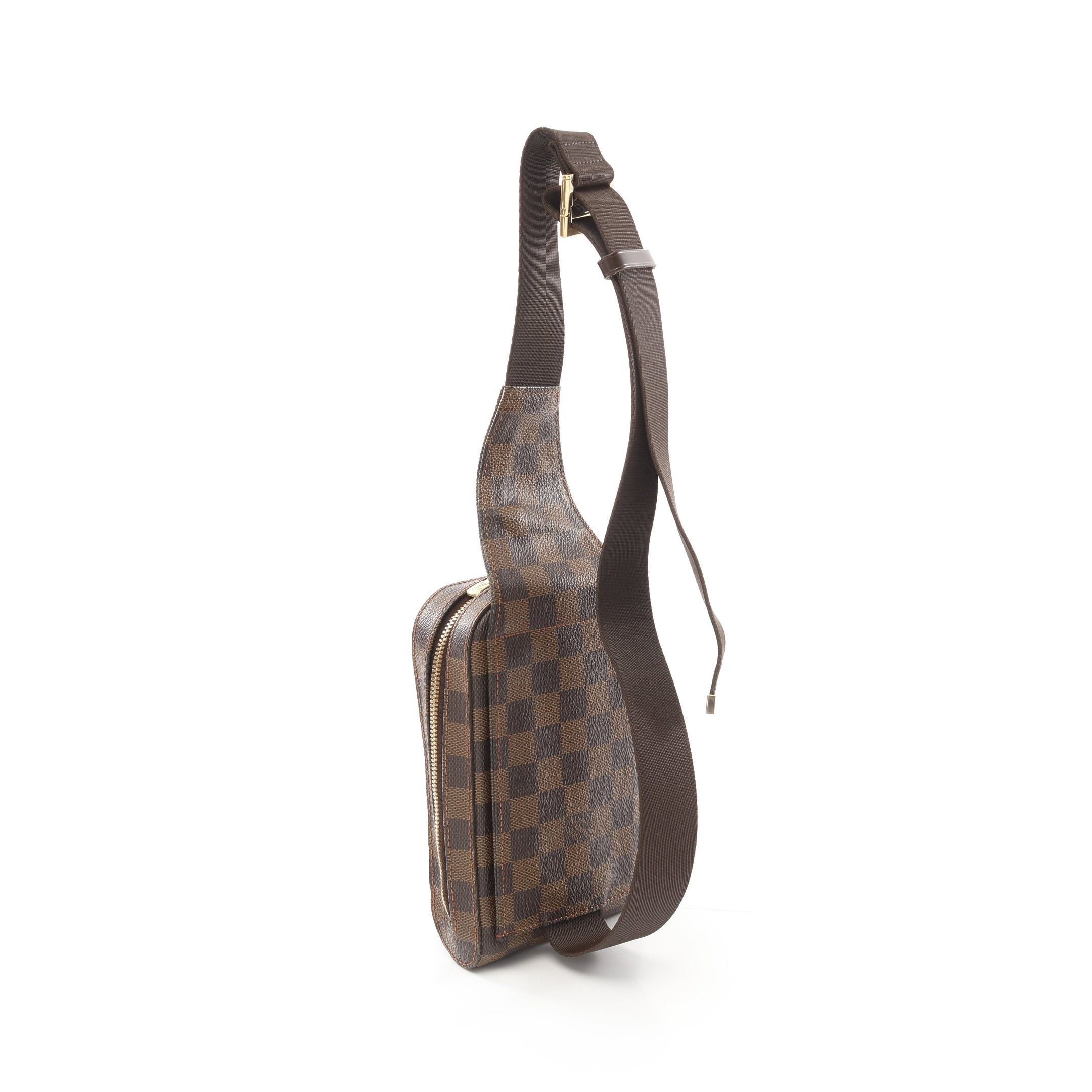 Louis Vuitton Louis Vuitton Geronimos Damier Ebene Body Bag Brown Size ONE SIZE - 2 Thumbnail