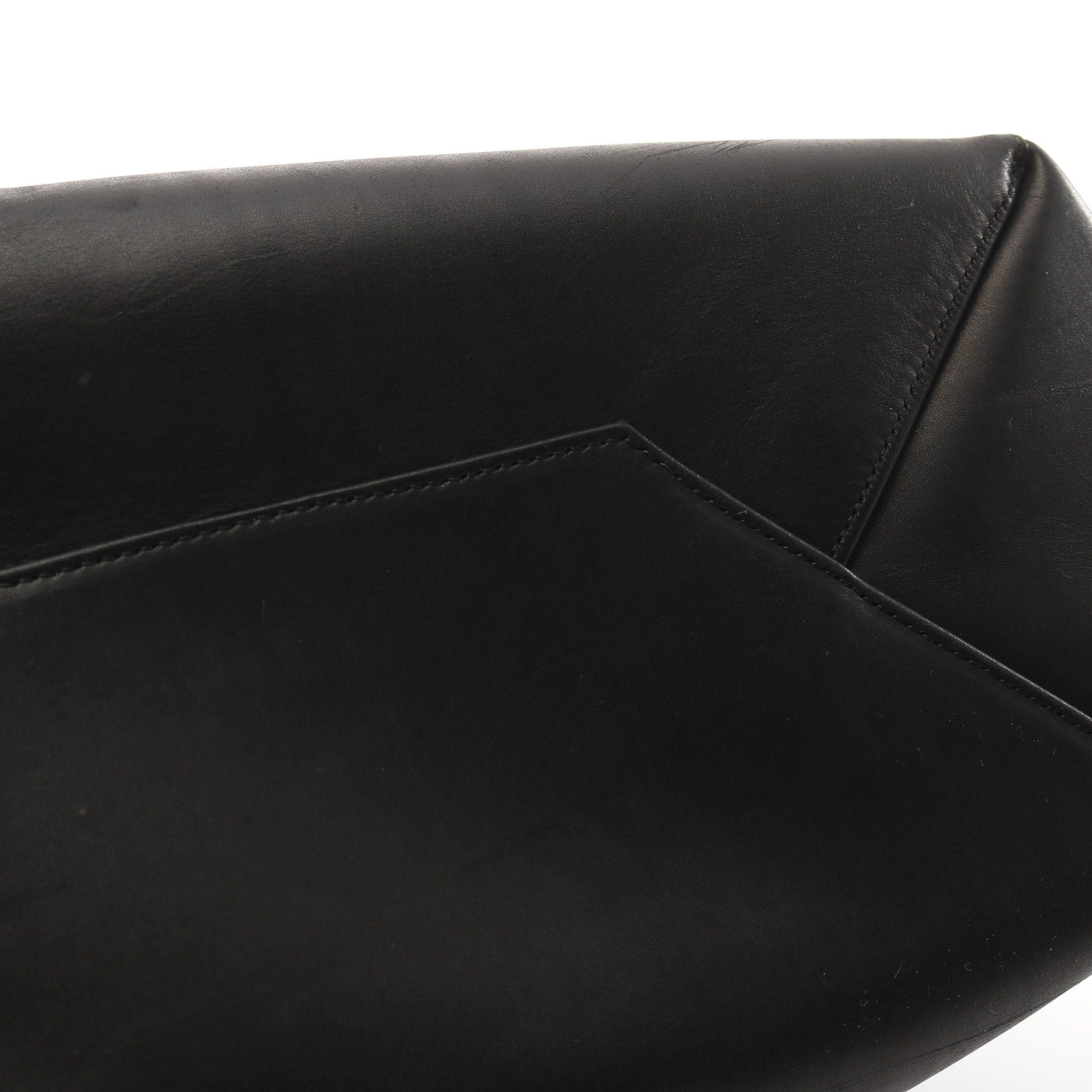 Celine Celine Vertical Cabas Large Handbag Tote Bag Leather Black Phoebe Period Size ONE SIZE - 12 Thumbnail