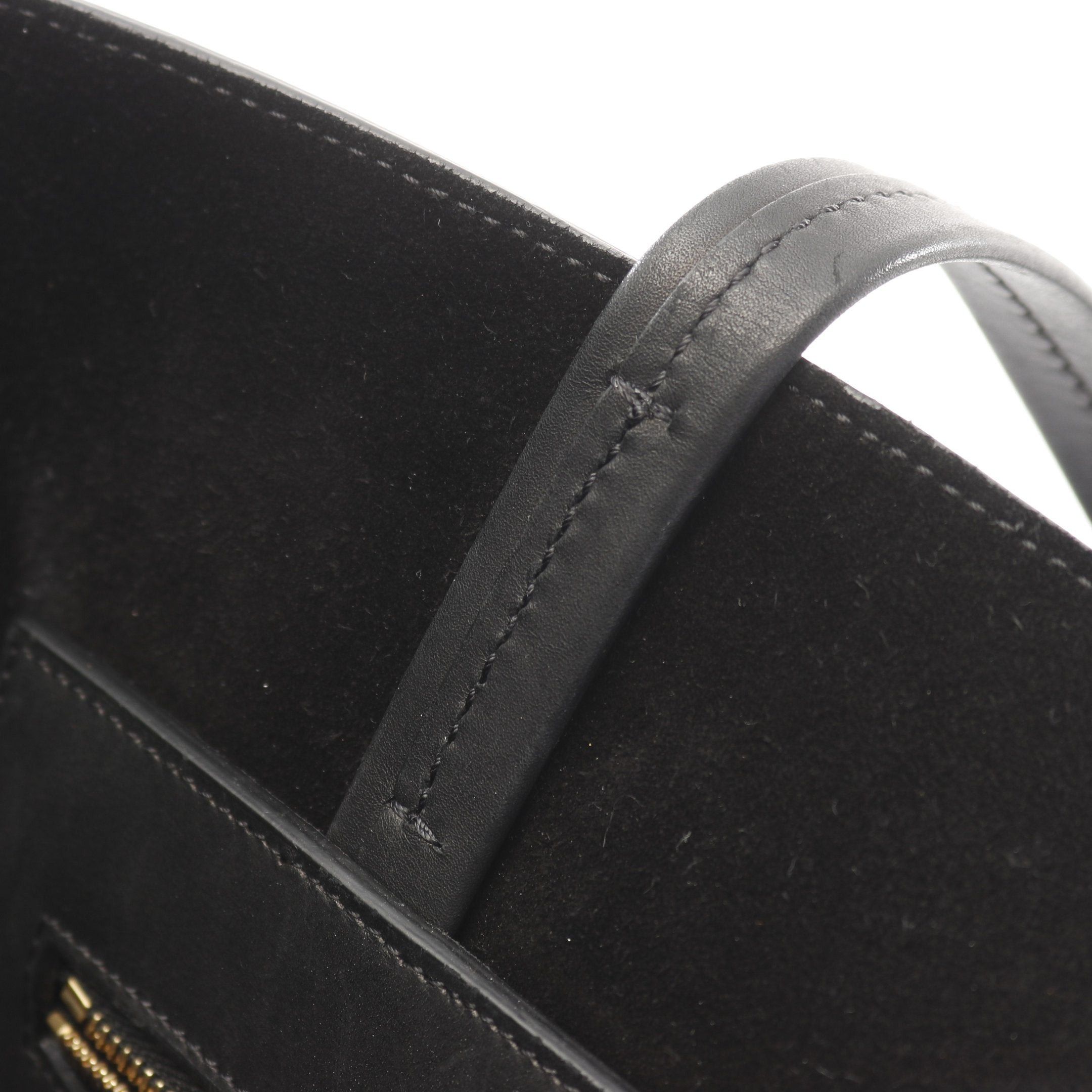 Celine Celine Vertical Cabas Large Handbag Tote Bag Leather Black Phoebe Period Size ONE SIZE - 7 Thumbnail