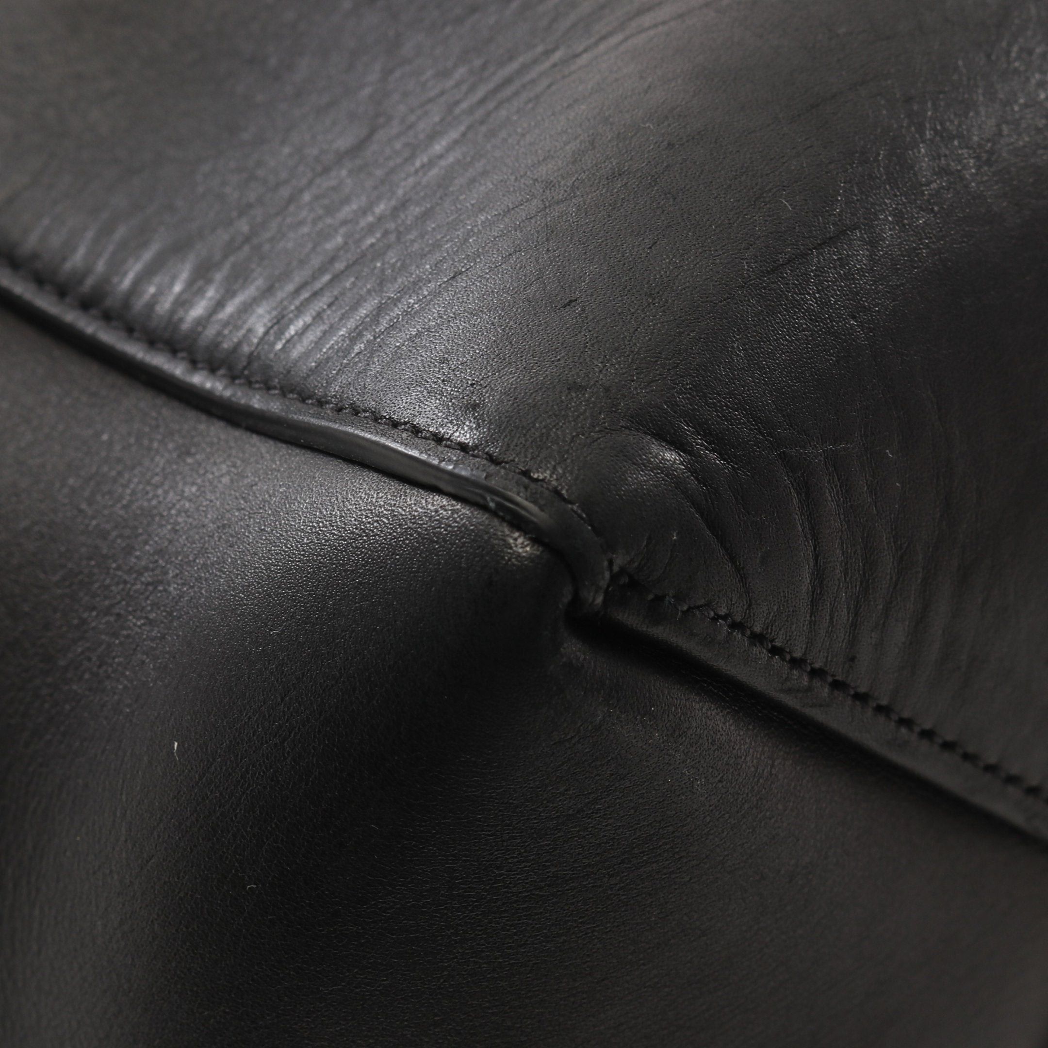Celine Celine Vertical Cabas Large Handbag Tote Bag Leather Black Phoebe Period Size ONE SIZE - 8 Thumbnail