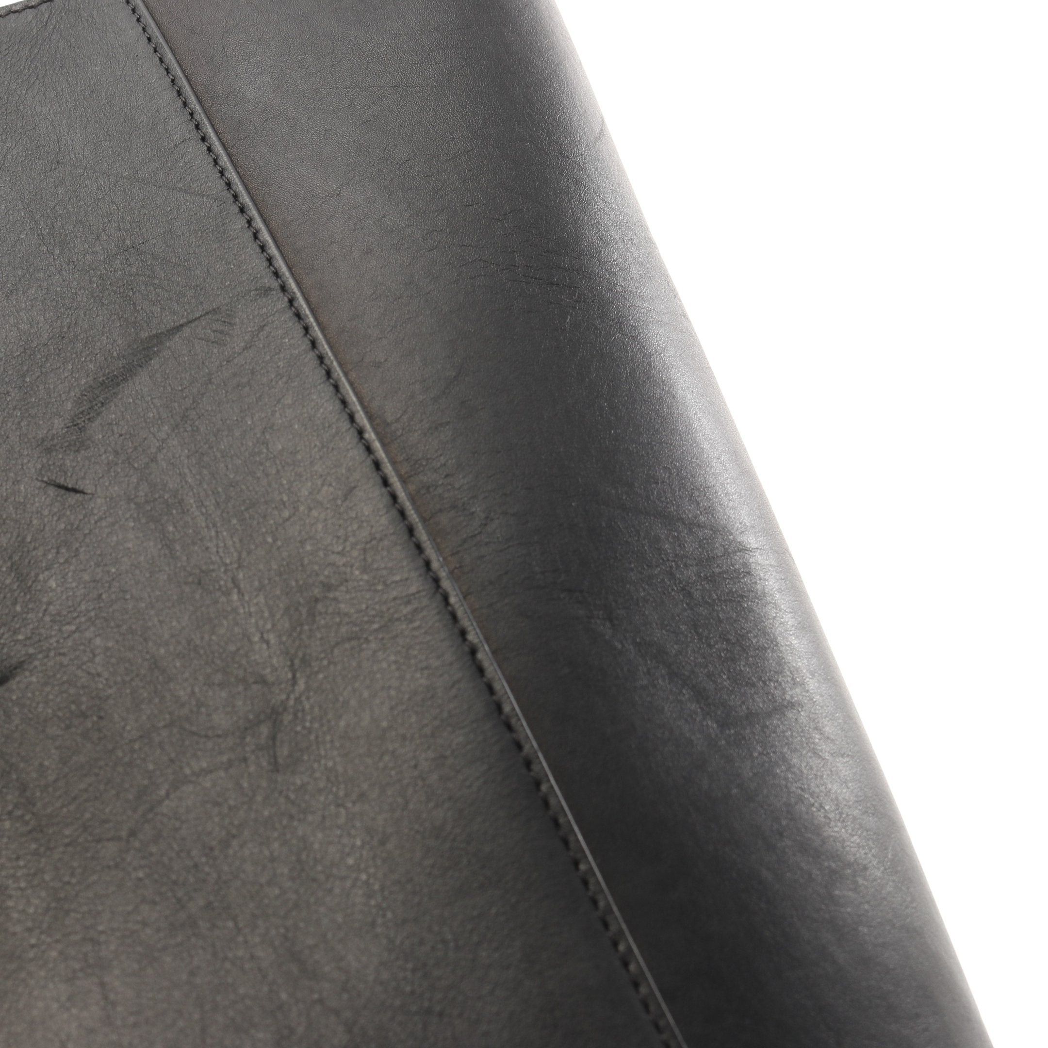 Celine Celine Vertical Cabas Large Handbag Tote Bag Leather Black Phoebe Period Size ONE SIZE - 5 Thumbnail