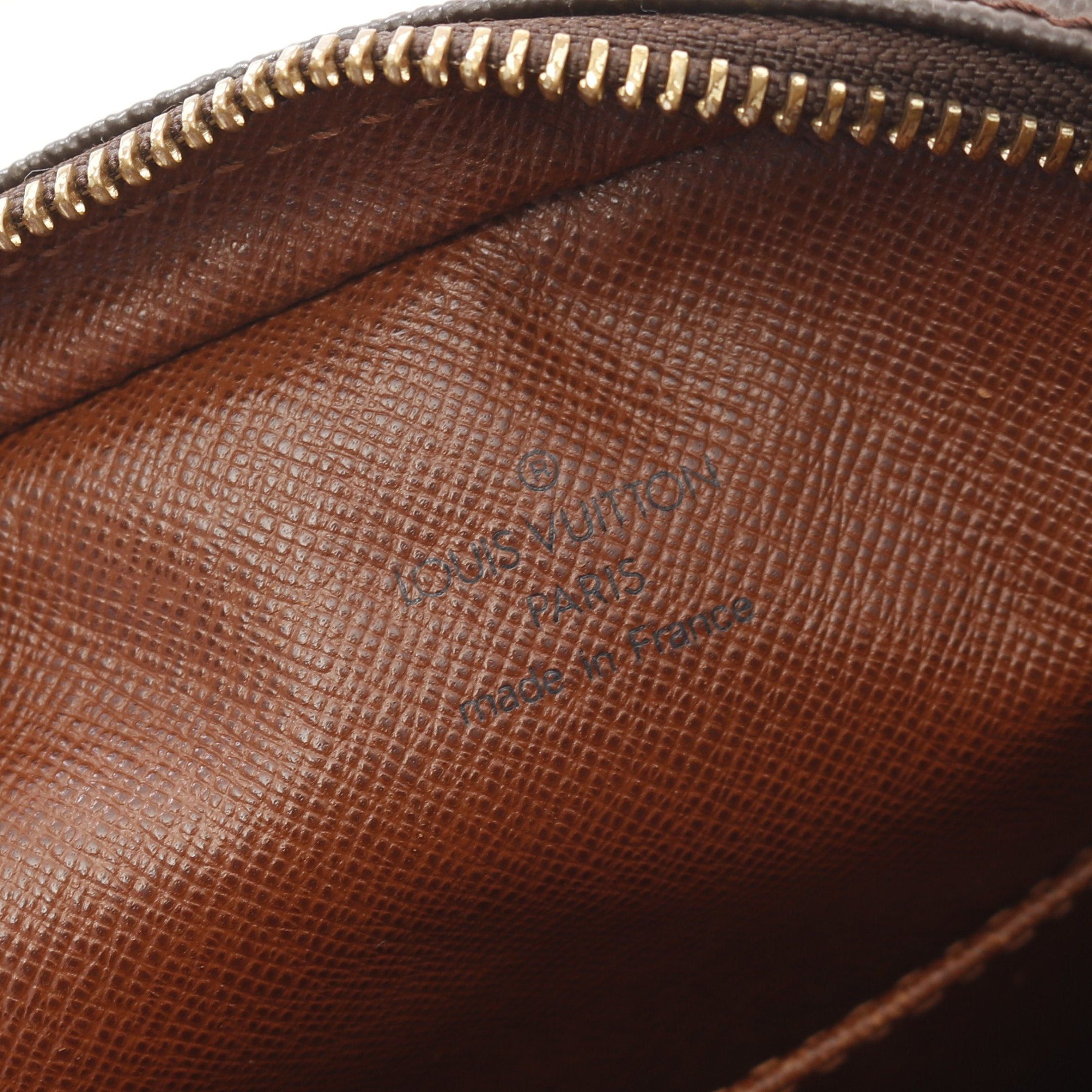 Louis Vuitton Louis Vuitton Danube Monogram Shoulder Bag Leather Brown Size ONE SIZE - 4 Thumbnail