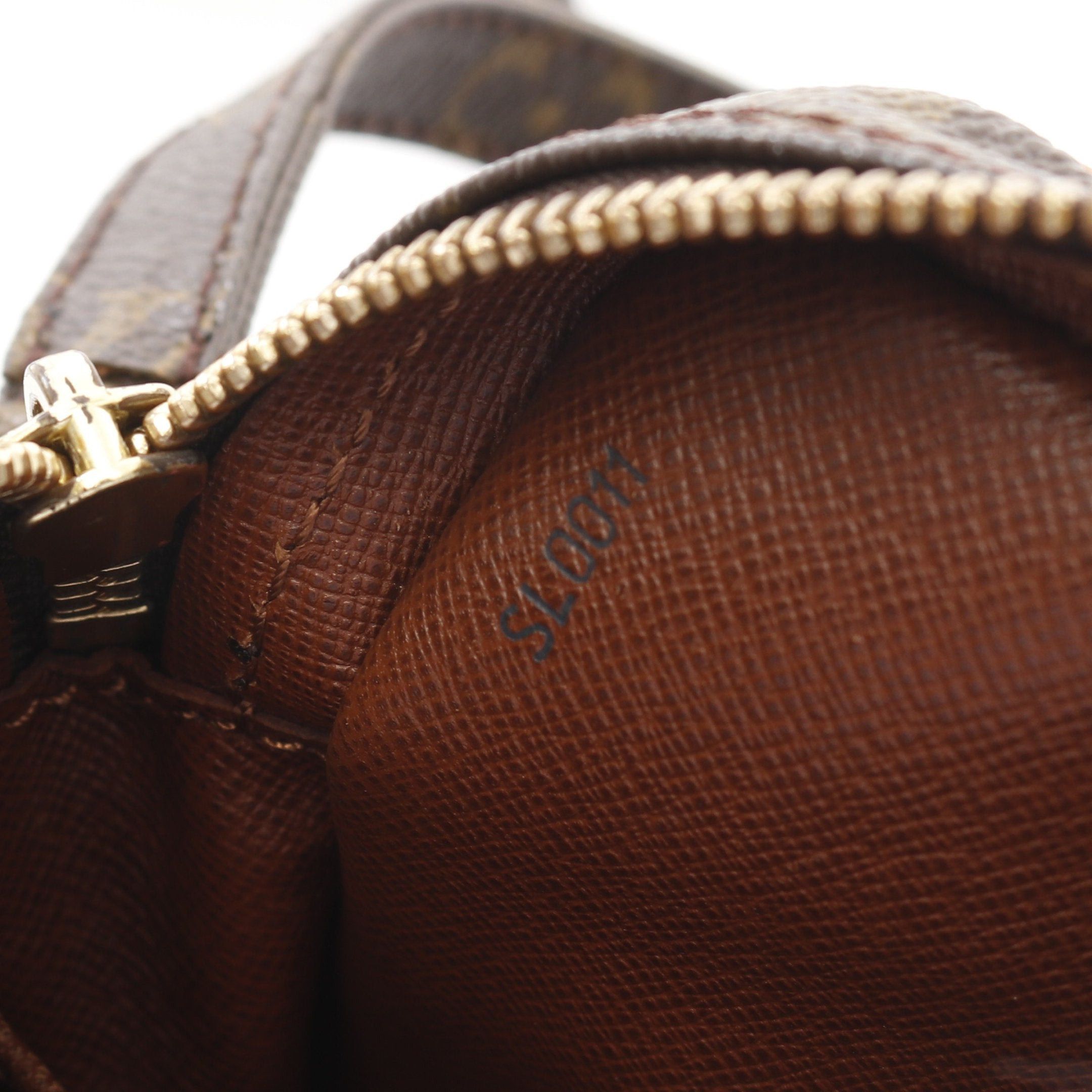 Louis Vuitton Louis Vuitton Danube Monogram Shoulder Bag Leather Brown Size ONE SIZE - 5 Thumbnail