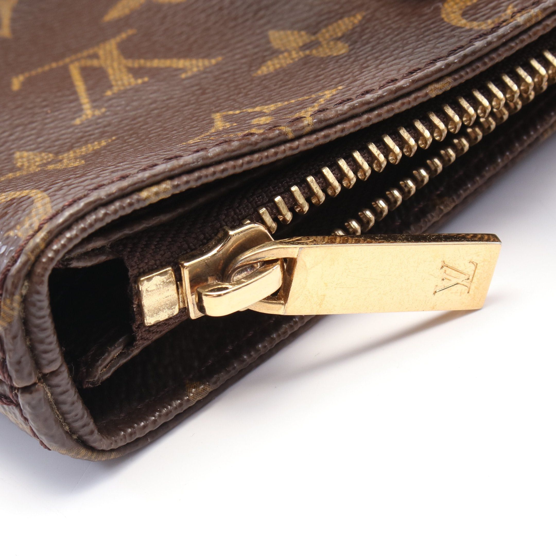 Louis Vuitton Louis Vuitton Cabas Piano Monogram Shoulder Bag Leather Brown Size ONE SIZE - 9 Thumbnail
