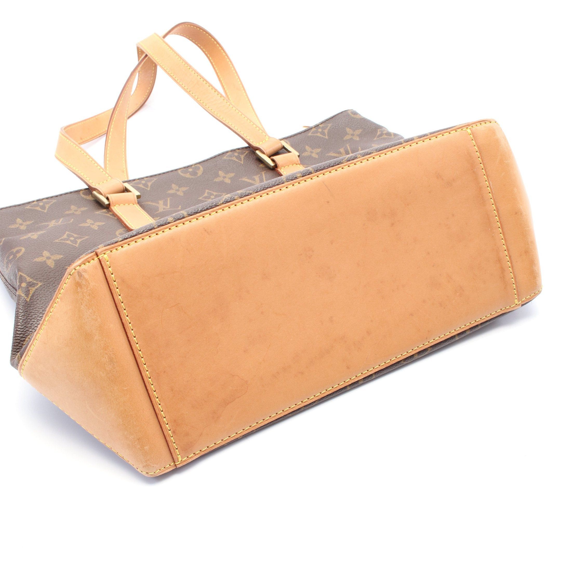 Louis Vuitton Louis Vuitton Cabas Piano Monogram Shoulder Bag Leather Brown Size ONE SIZE - 6 Thumbnail