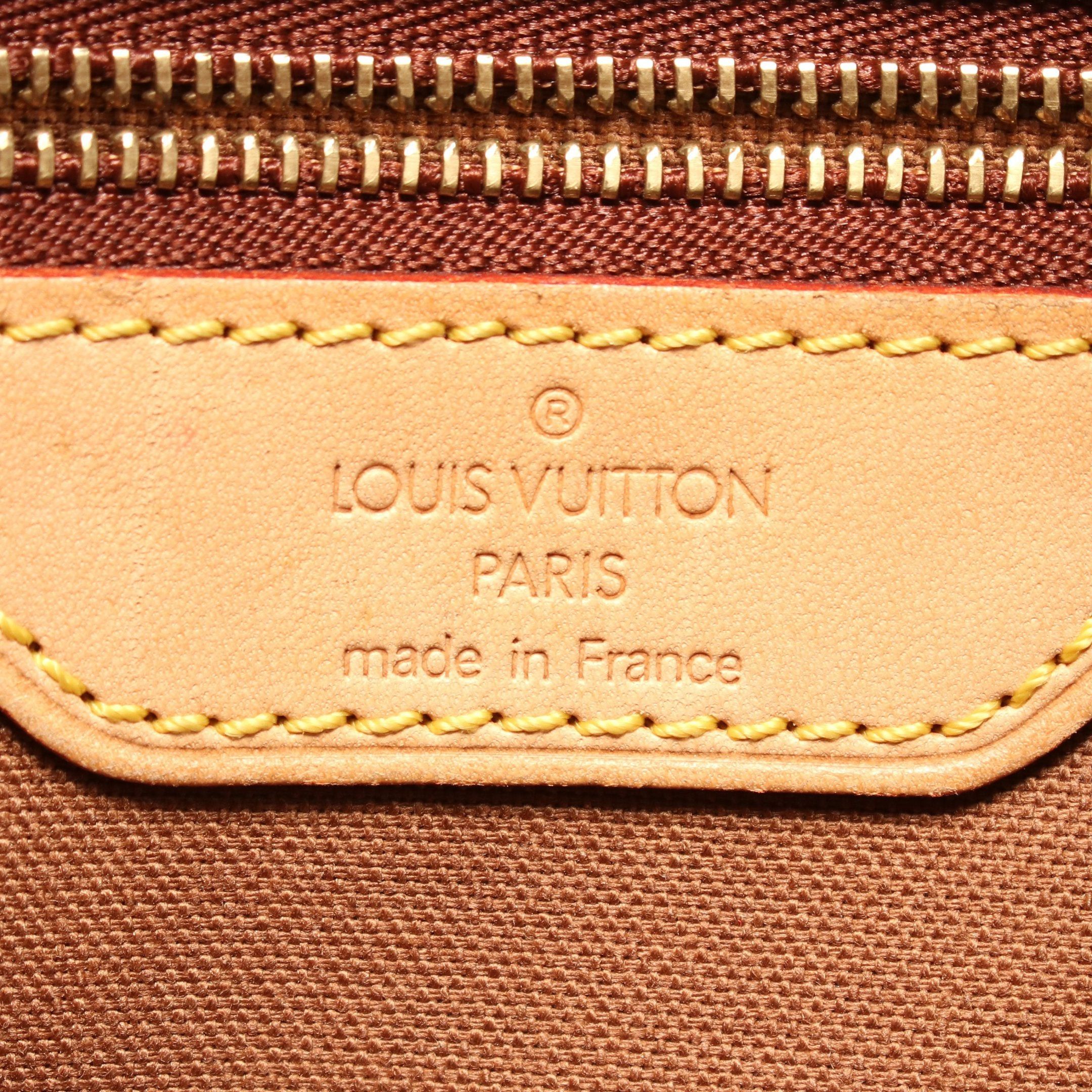 Louis Vuitton Louis Vuitton Batignolles Horizontal Monogram Shoulder Bag Leather Brown Size ONE SIZE - 4 Thumbnail