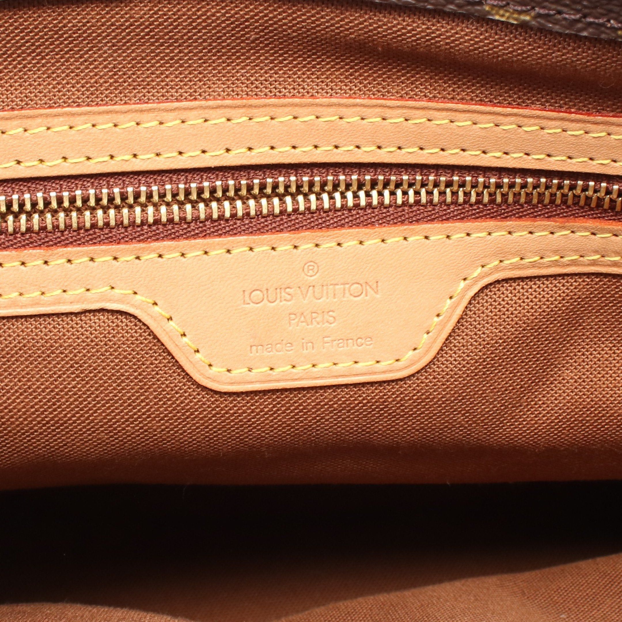 Louis Vuitton Louis Vuitton Cabas Piano Monogram Shoulder Bag Leather Brown Size ONE SIZE - 4 Thumbnail