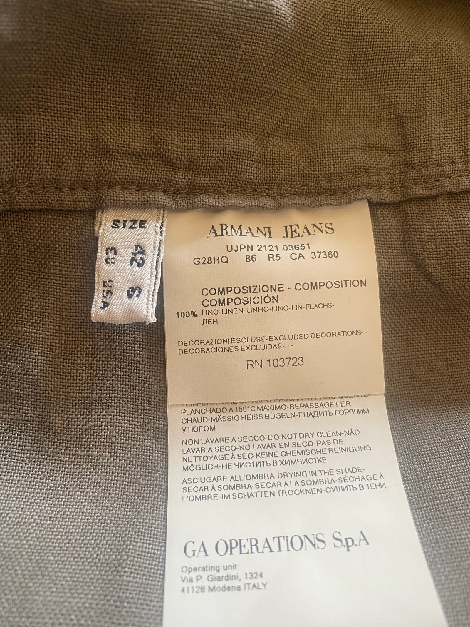 Armani Armani Armani Jeans Skirt Size 30" / US 8 / IT 44 - 3 Thumbnail