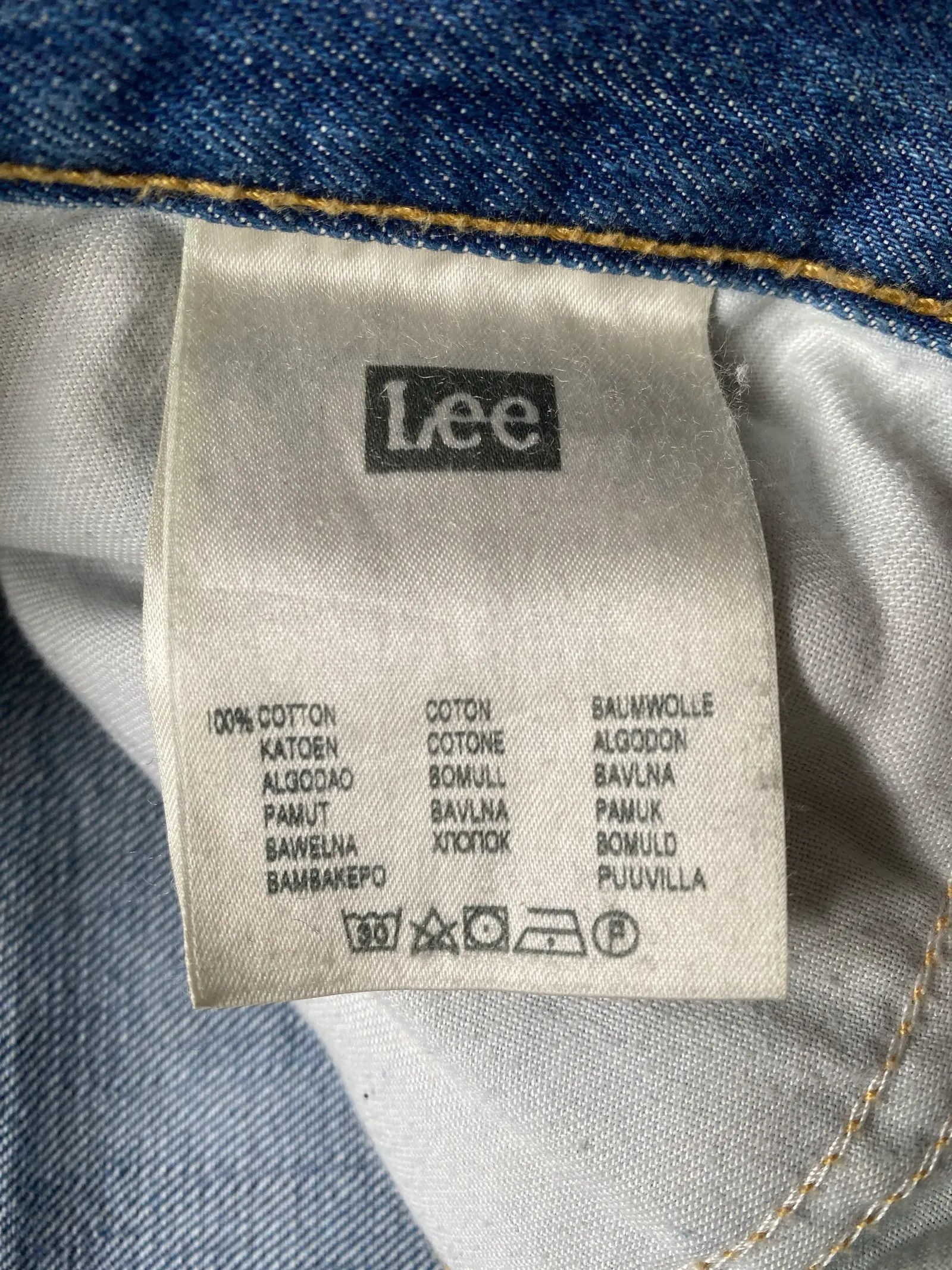 Lee Lee Brooklyn Straight Jeans Size 33" - 3 Thumbnail