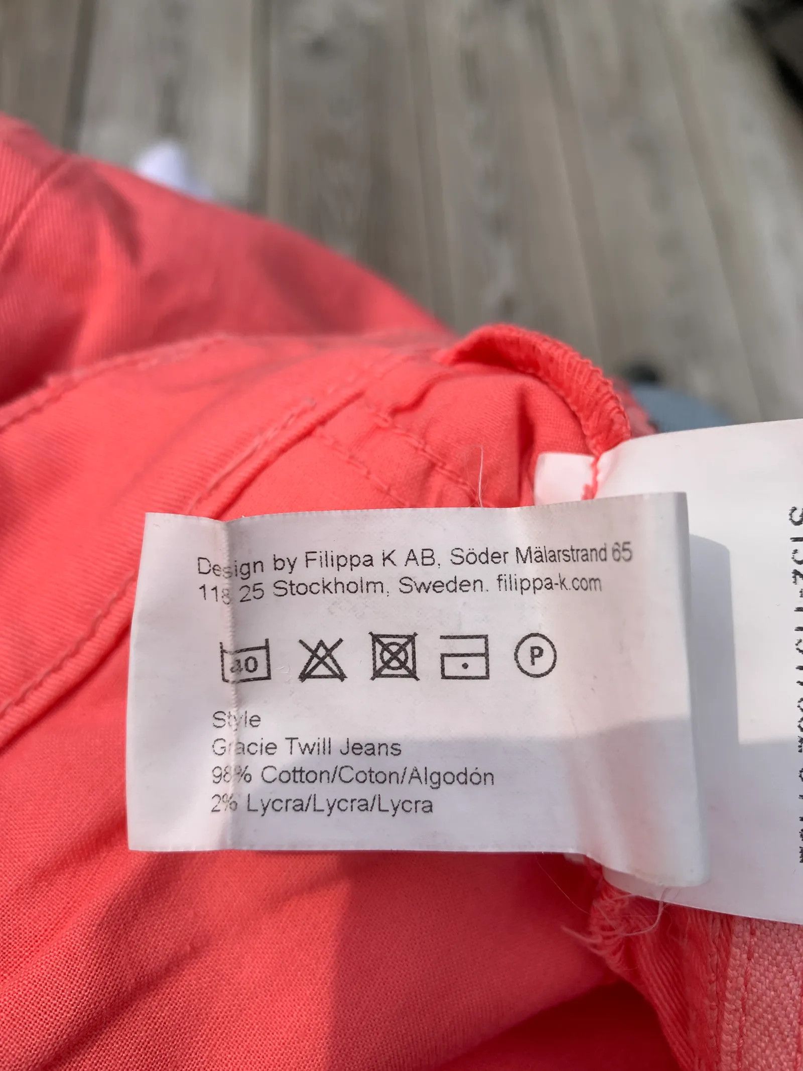 Filippa K Filippa K Jeans Gracie Twill Pants Size 33" - 3 Thumbnail