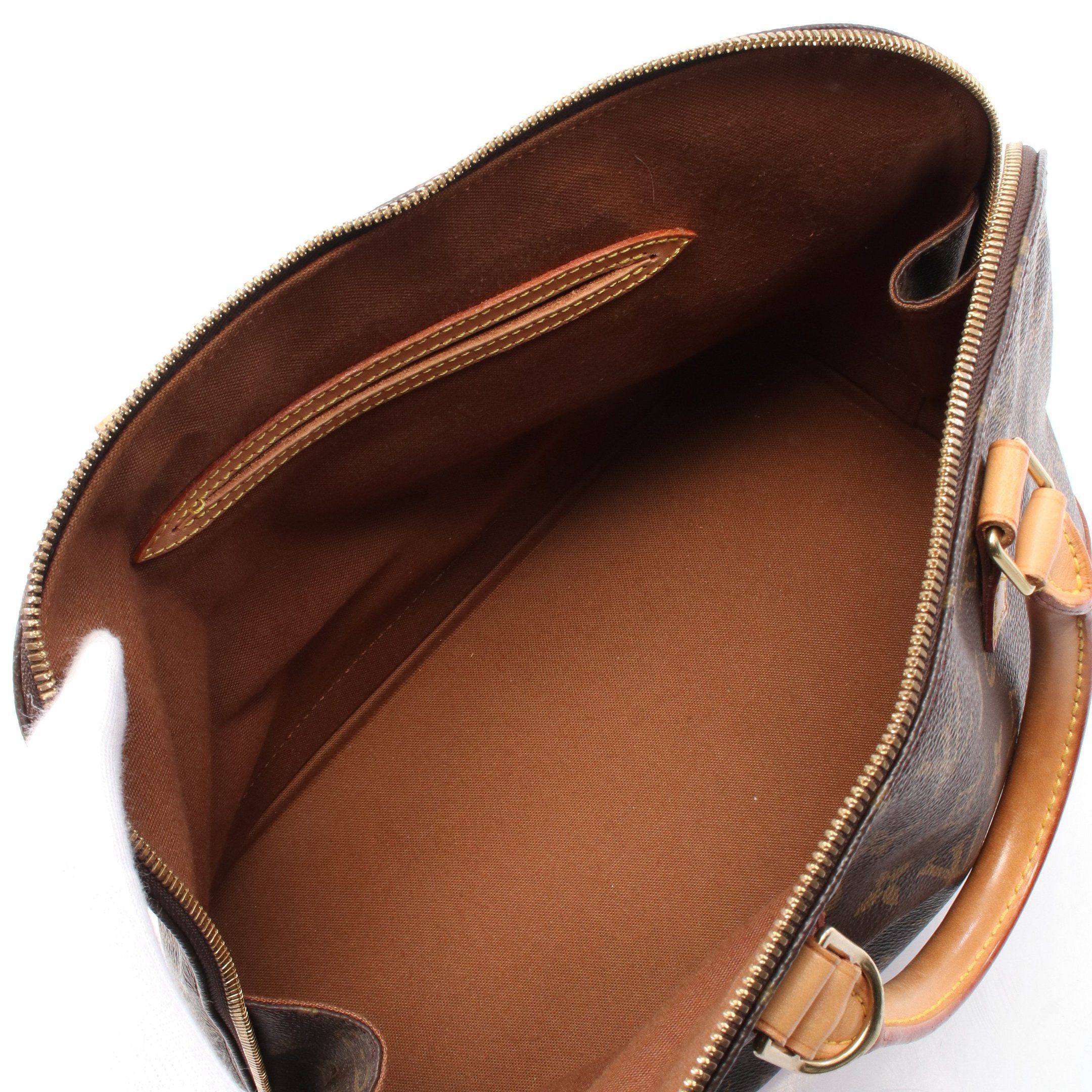 Louis Vuitton Louis Vuitton Alma Pm Monogram Handbag Leather Brown Size ONE SIZE - 3 Thumbnail