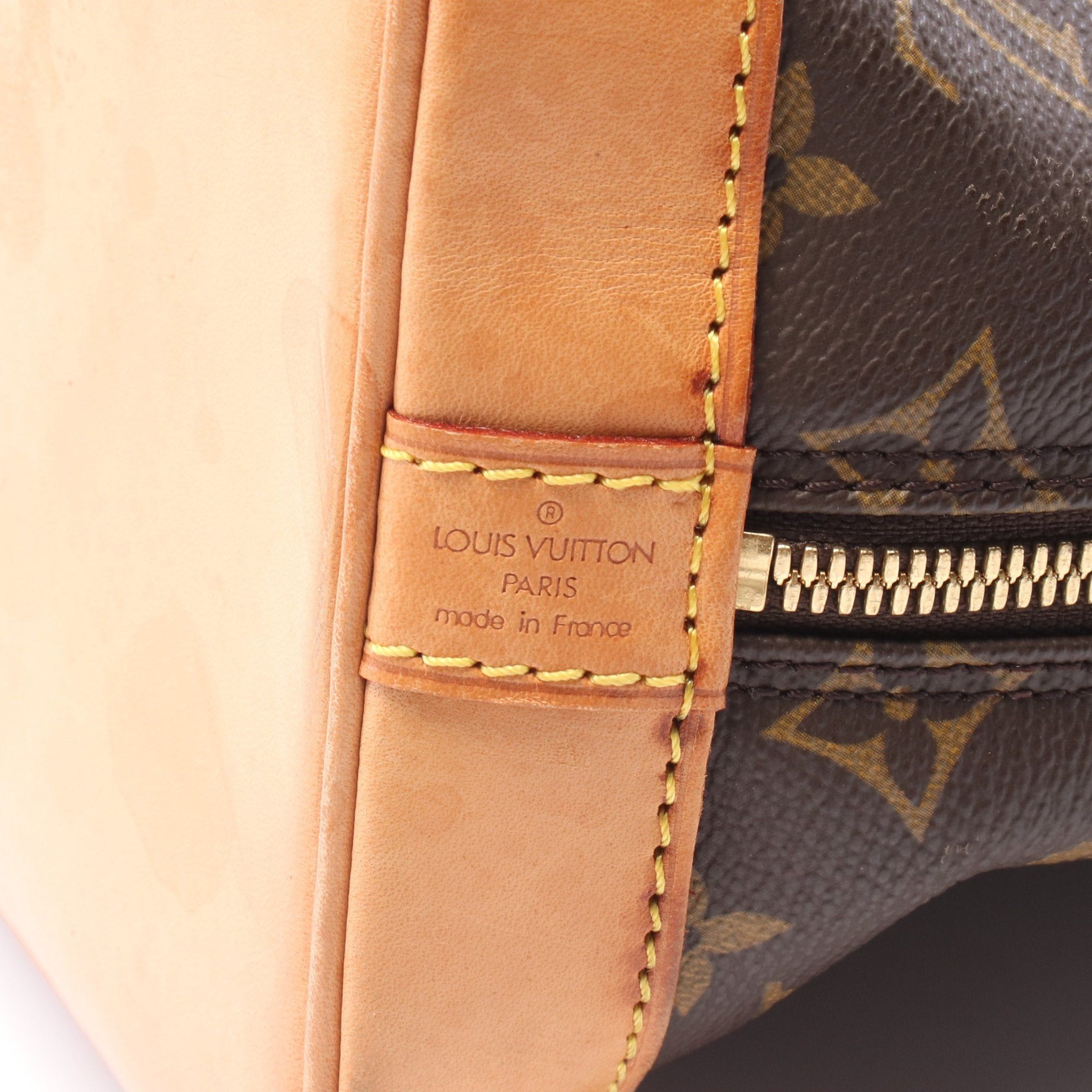 Louis Vuitton Louis Vuitton Alma Pm Monogram Handbag Leather Brown Size ONE SIZE - 4 Thumbnail