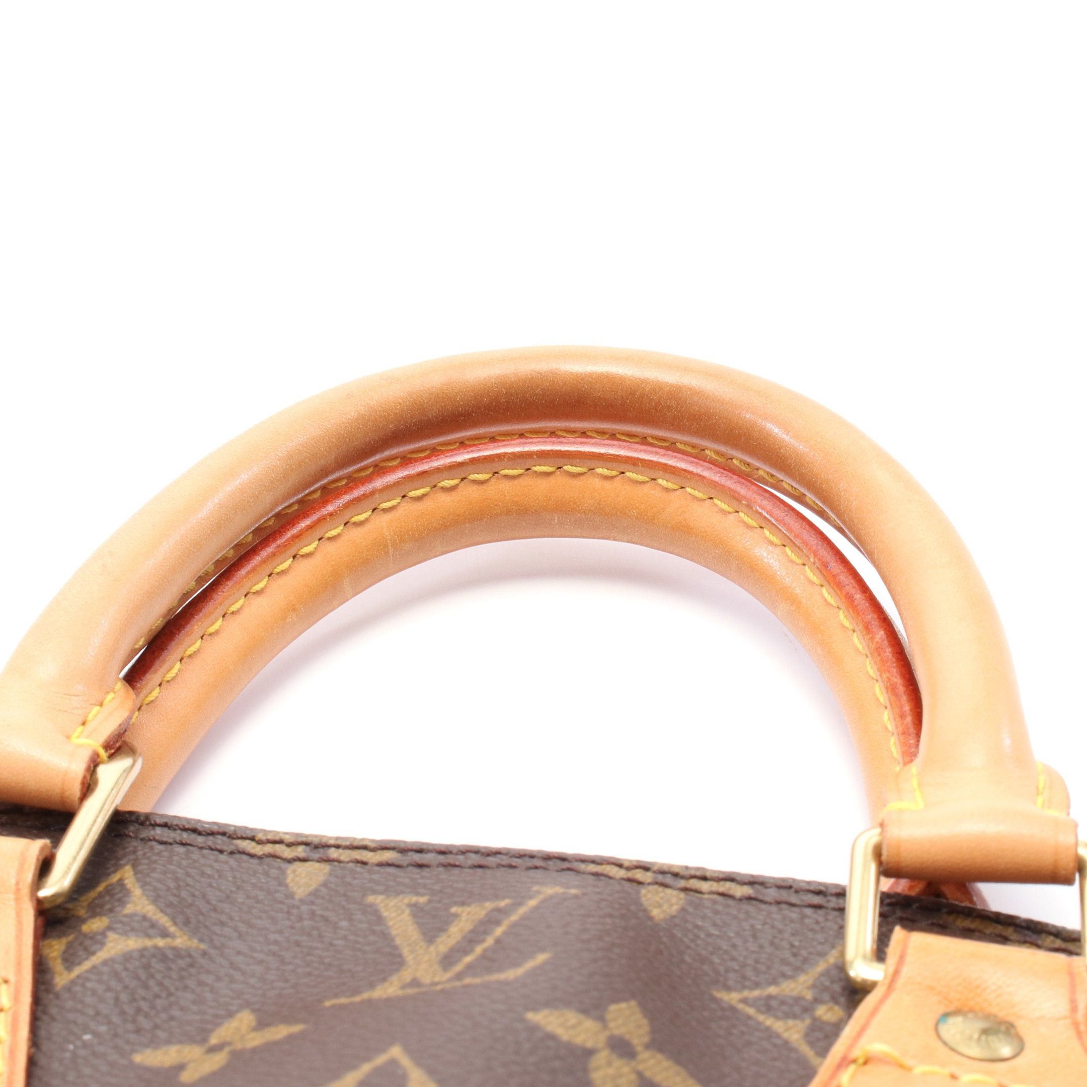 Louis Vuitton Louis Vuitton Alma Pm Monogram Handbag Leather Brown Size ONE SIZE - 9 Thumbnail