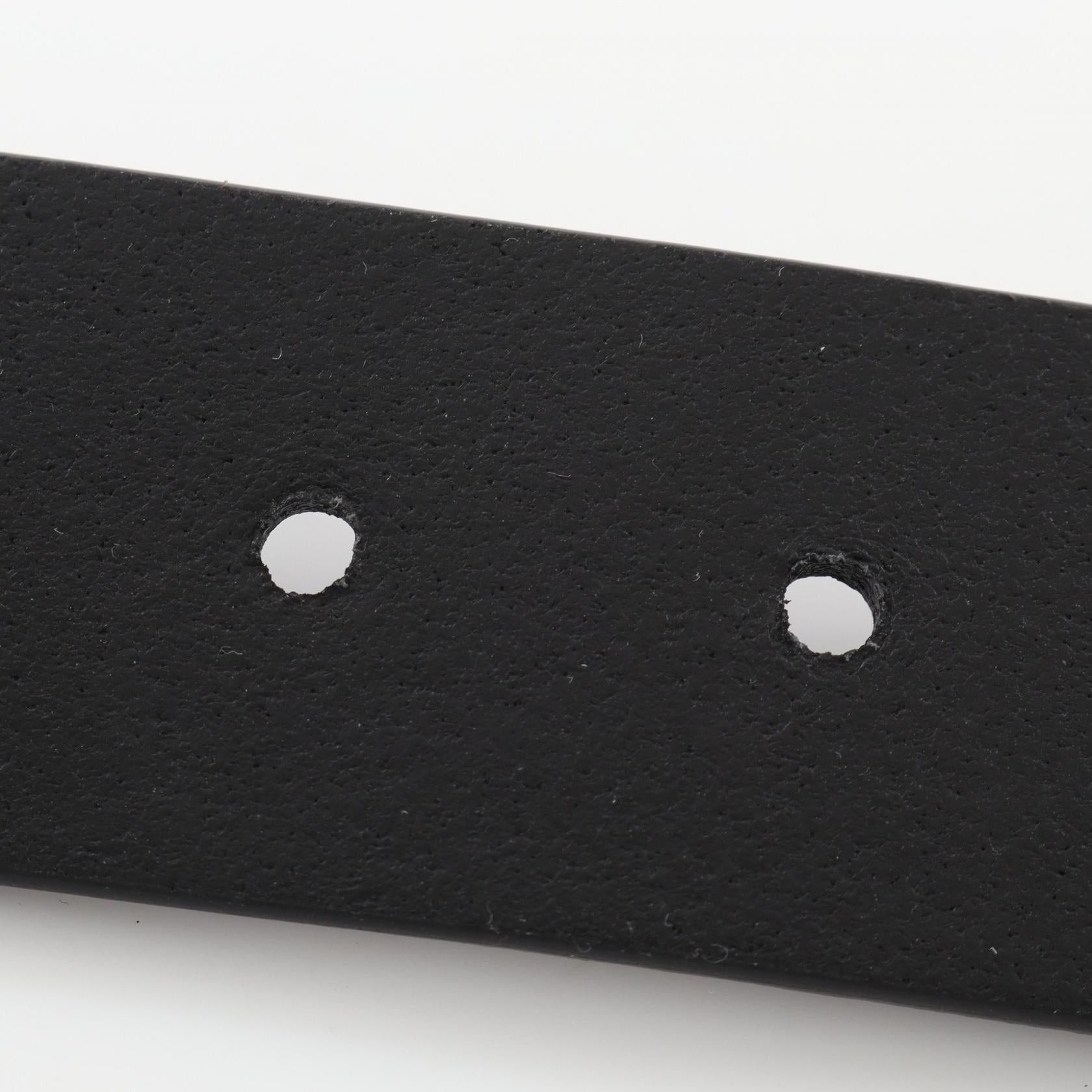 Balenciaga Balenciaga Classic B Belt Leather Black Size ONE SIZE - 6 Thumbnail