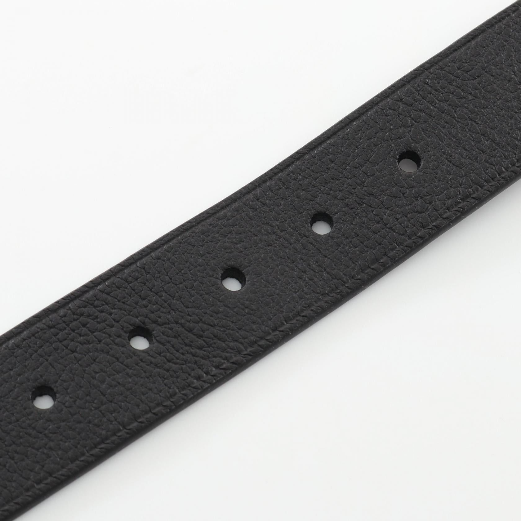 Balenciaga Balenciaga Classic B Belt Leather Black Size ONE SIZE - 3 Thumbnail