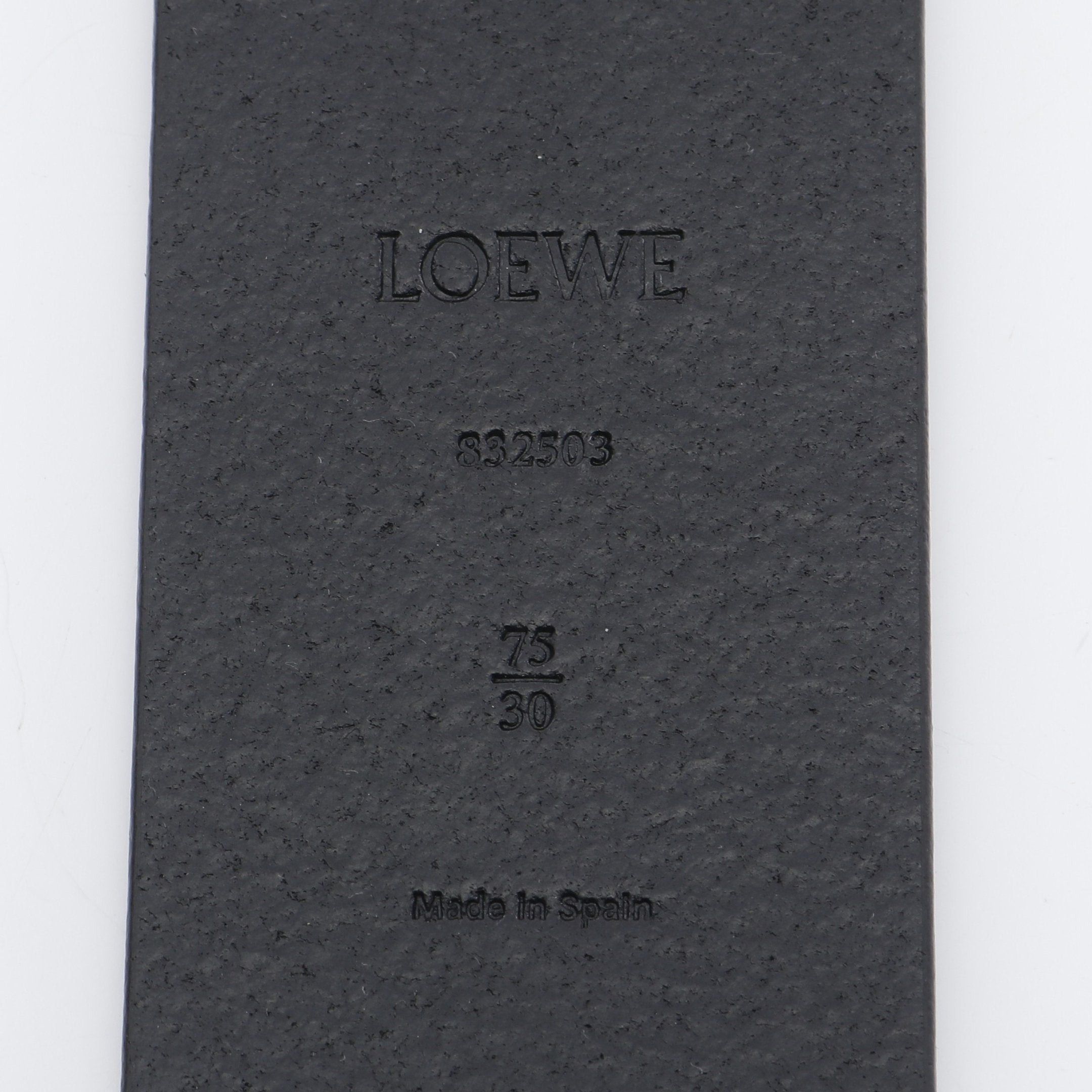 Loewe Loewe Round Soft Belt Leather Black Gold Hardware Size ONE SIZE - 4 Thumbnail