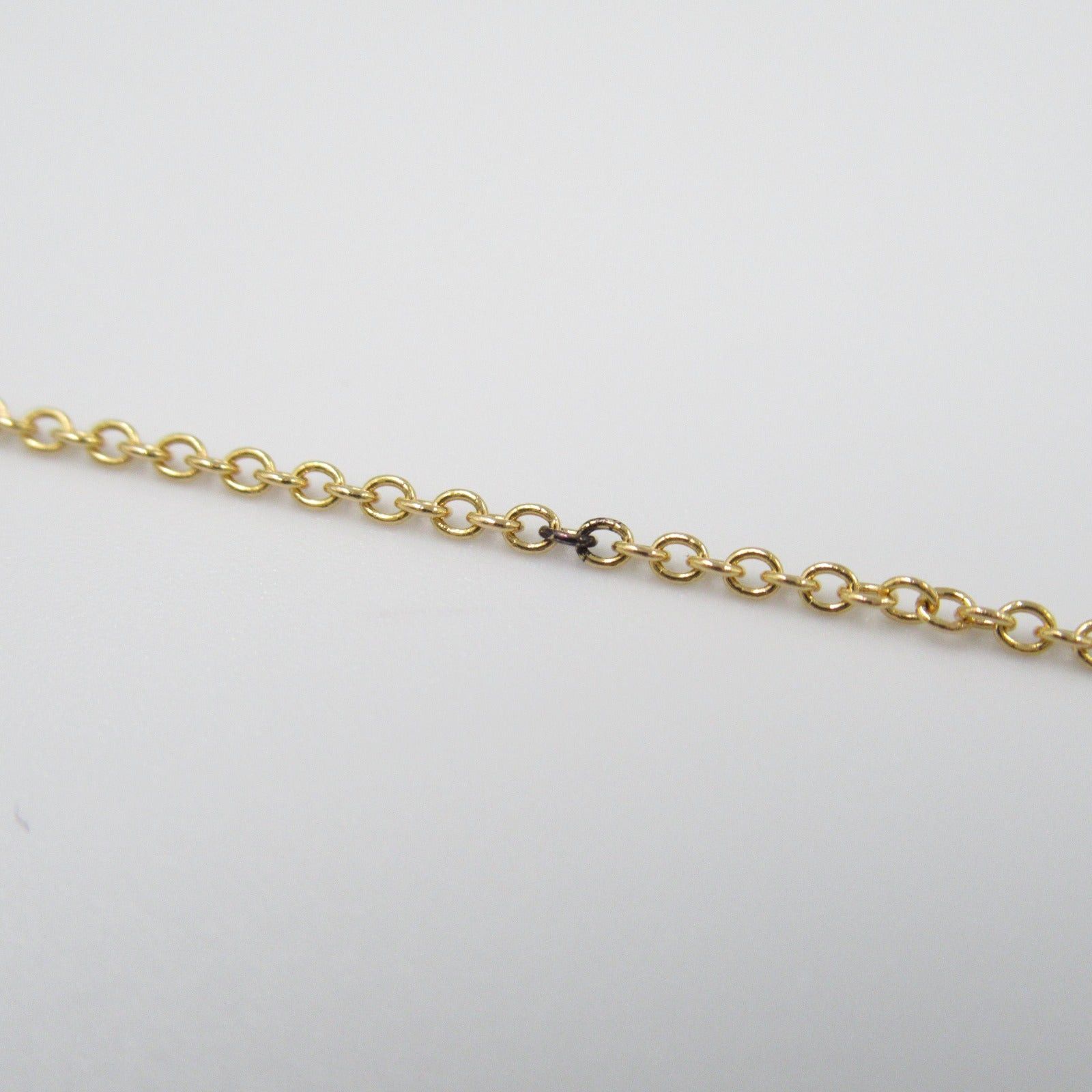 Tiffany & Co. Tiffany Co T-Smile Mini Diamond Necklace K18Pg (Pink Gold) Clear Size ONE SIZE - 8 Thumbnail
