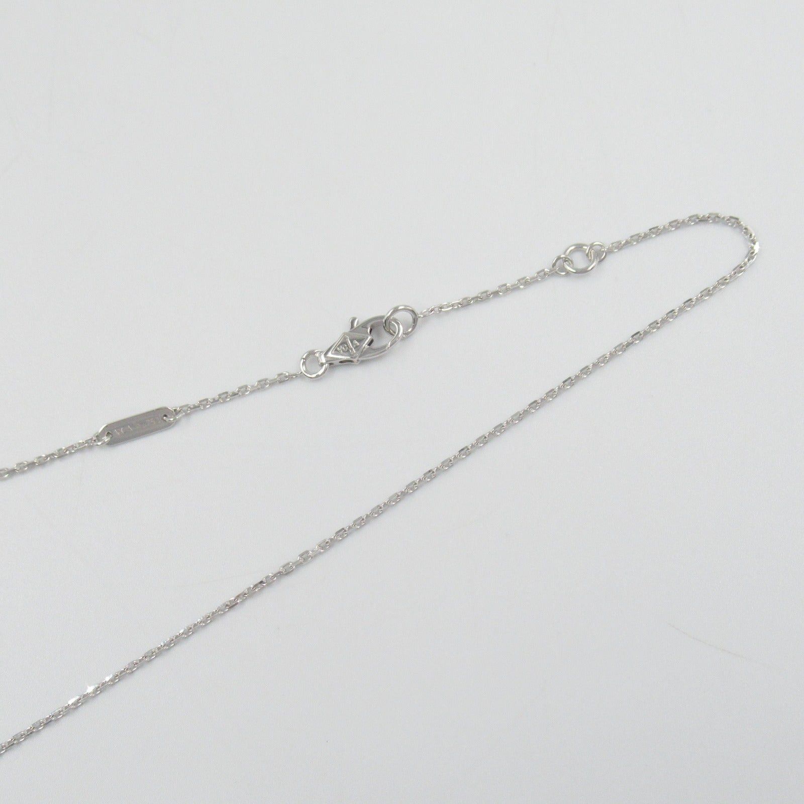 Van Cleef & Arpels Van Cleef Arpels Frivole Pendant Mini Necklace K18Wg (White Gold) Diamond Clear Size ONE SIZE - 5 Thumbnail