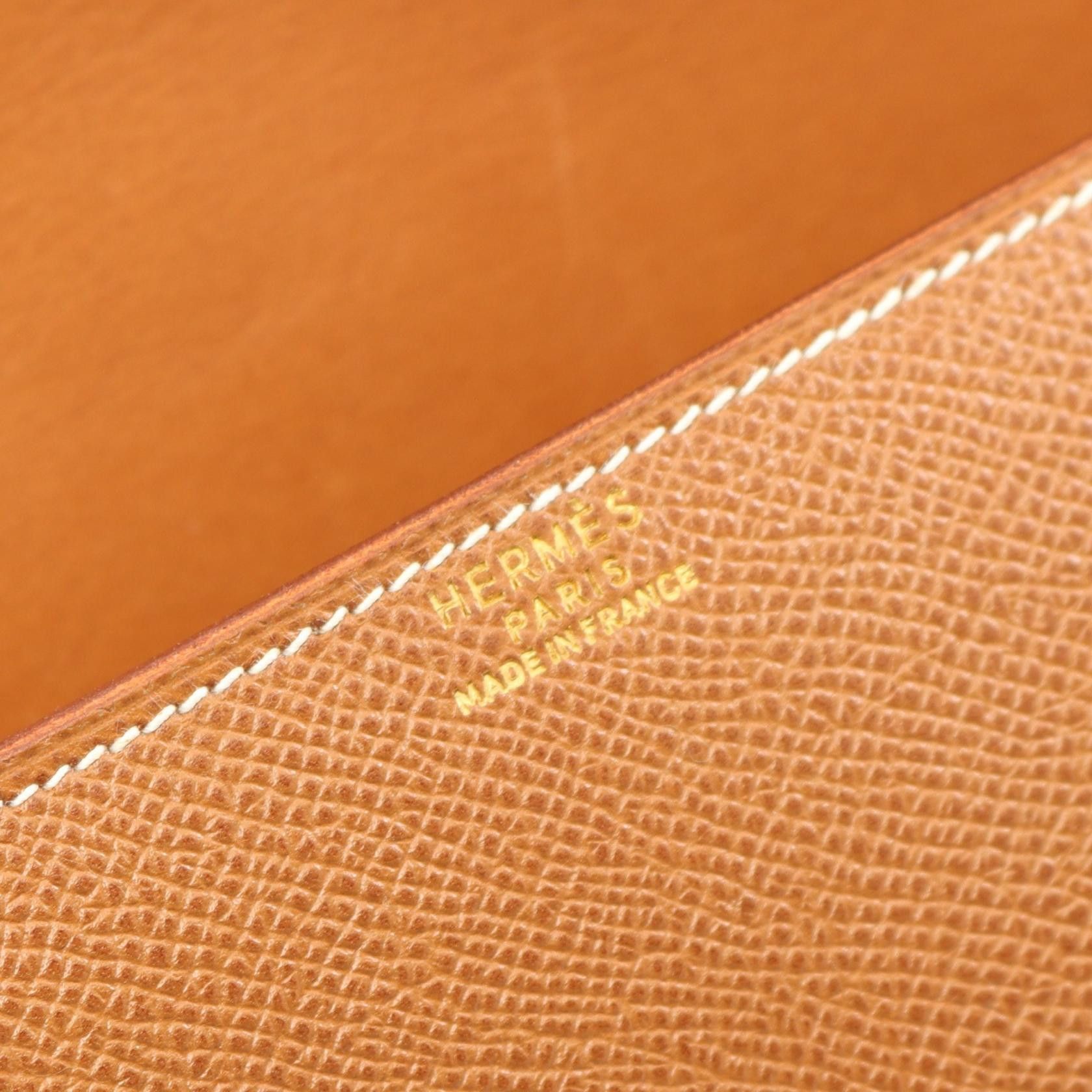 Hermes Hermes Dogon Medor Gold Shoulder Bag Courchevel Light Brown Hardware Stamp Size ONE SIZE - 4 Thumbnail