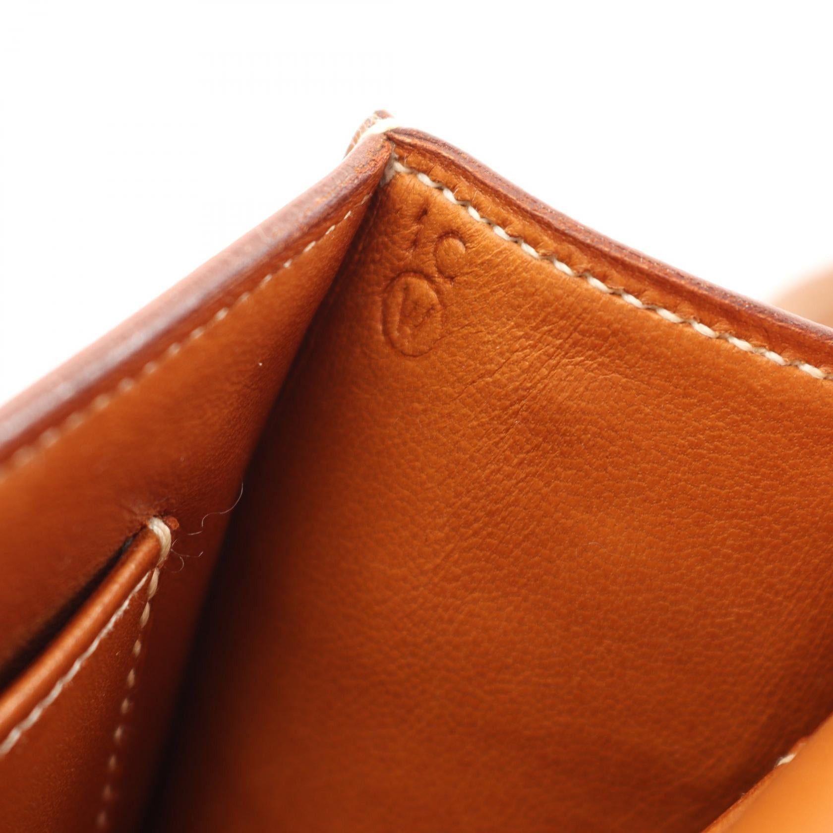 Hermes Hermes Dogon Medor Gold Shoulder Bag Courchevel Light Brown Hardware Stamp Size ONE SIZE - 5 Thumbnail