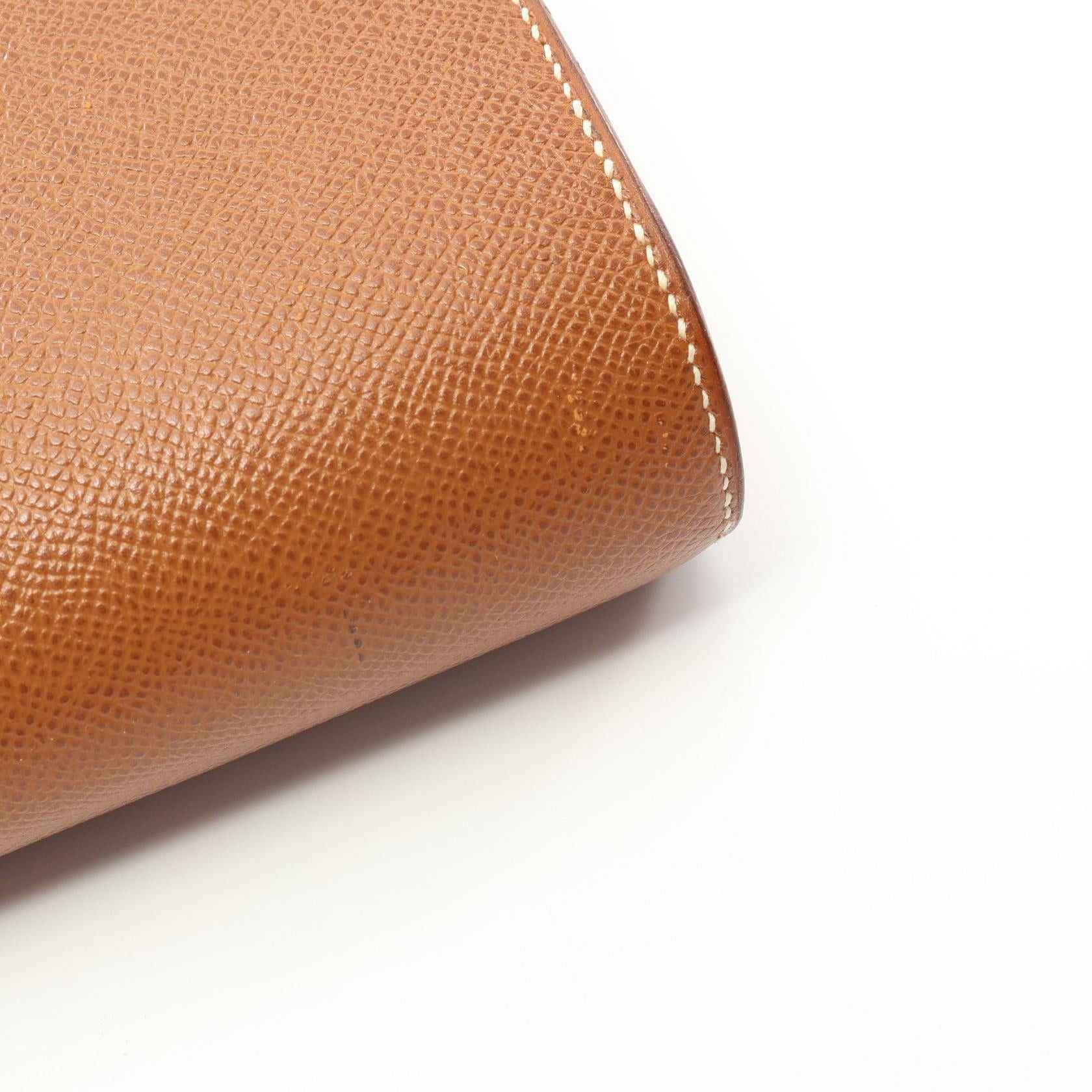 Hermes Hermes Dogon Medor Gold Shoulder Bag Courchevel Light Brown Hardware Stamp Size ONE SIZE - 9 Thumbnail