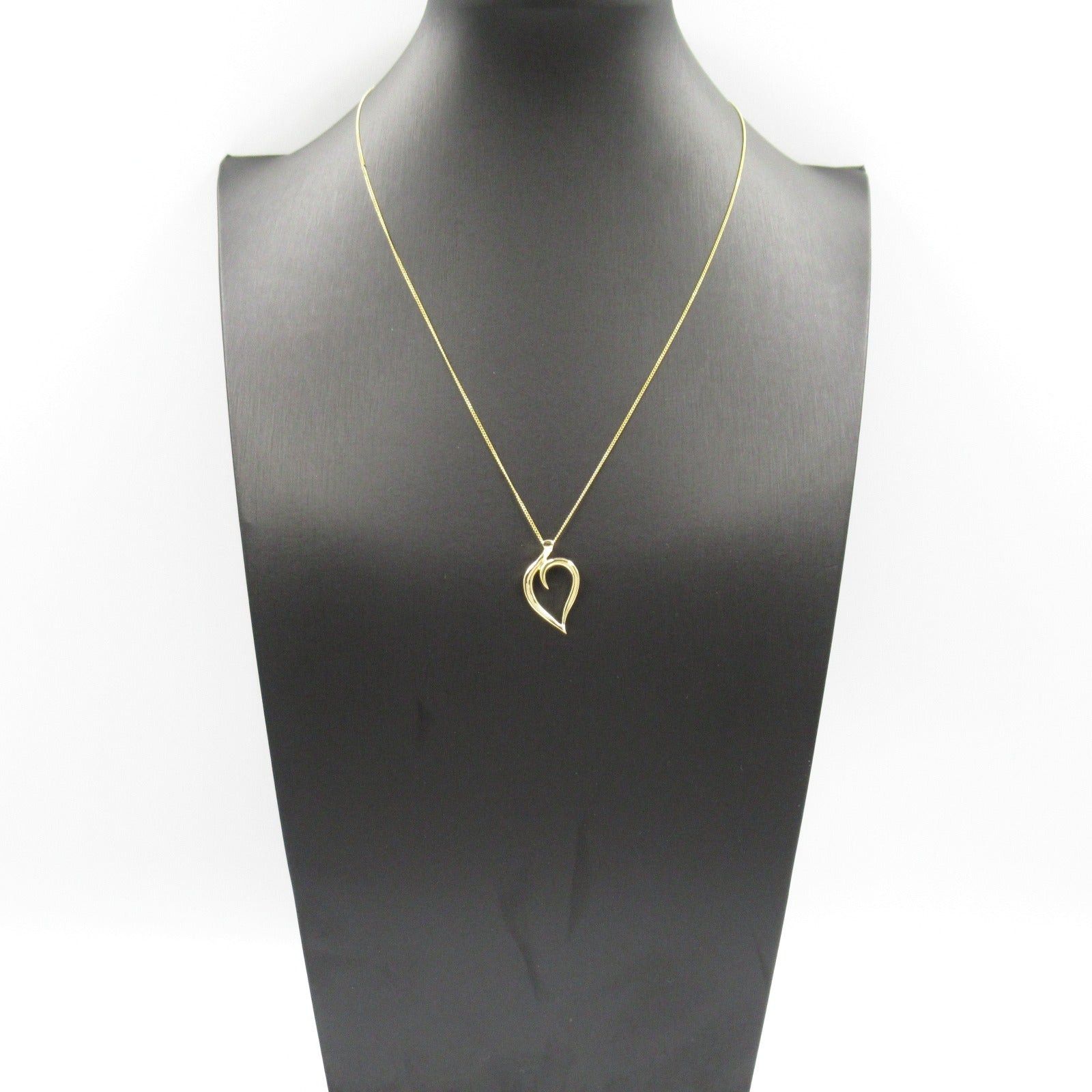 Tiffany & Co. Tiffany Co Leaf Heart Necklace K18 (Yellow Gold) Gold Size ONE SIZE - 9 Thumbnail
