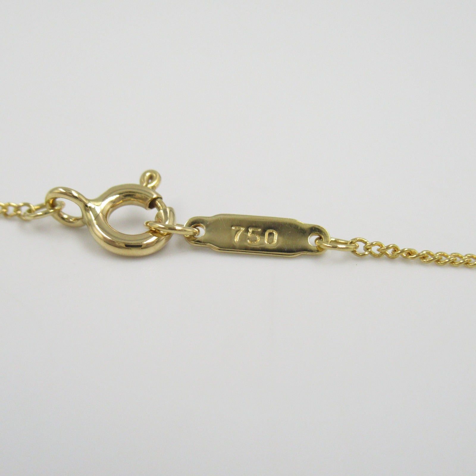Tiffany & Co. Tiffany Co Leaf Heart Necklace K18 (Yellow Gold) Gold Size ONE SIZE - 6 Thumbnail