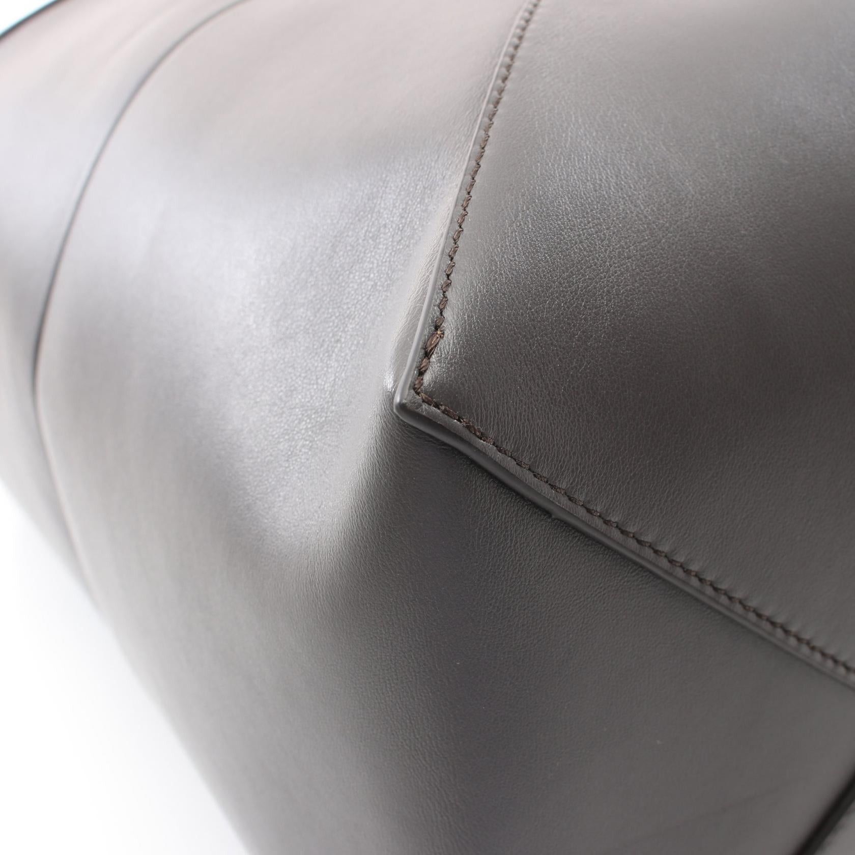 Loewe Loewe Puzzle Fold Handbag Tote Bag Leather Gray Size ONE SIZE - 5 Thumbnail