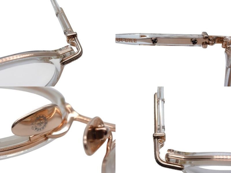 CHROME HEARTS BRA-GILE sunglasses size 44□24-157