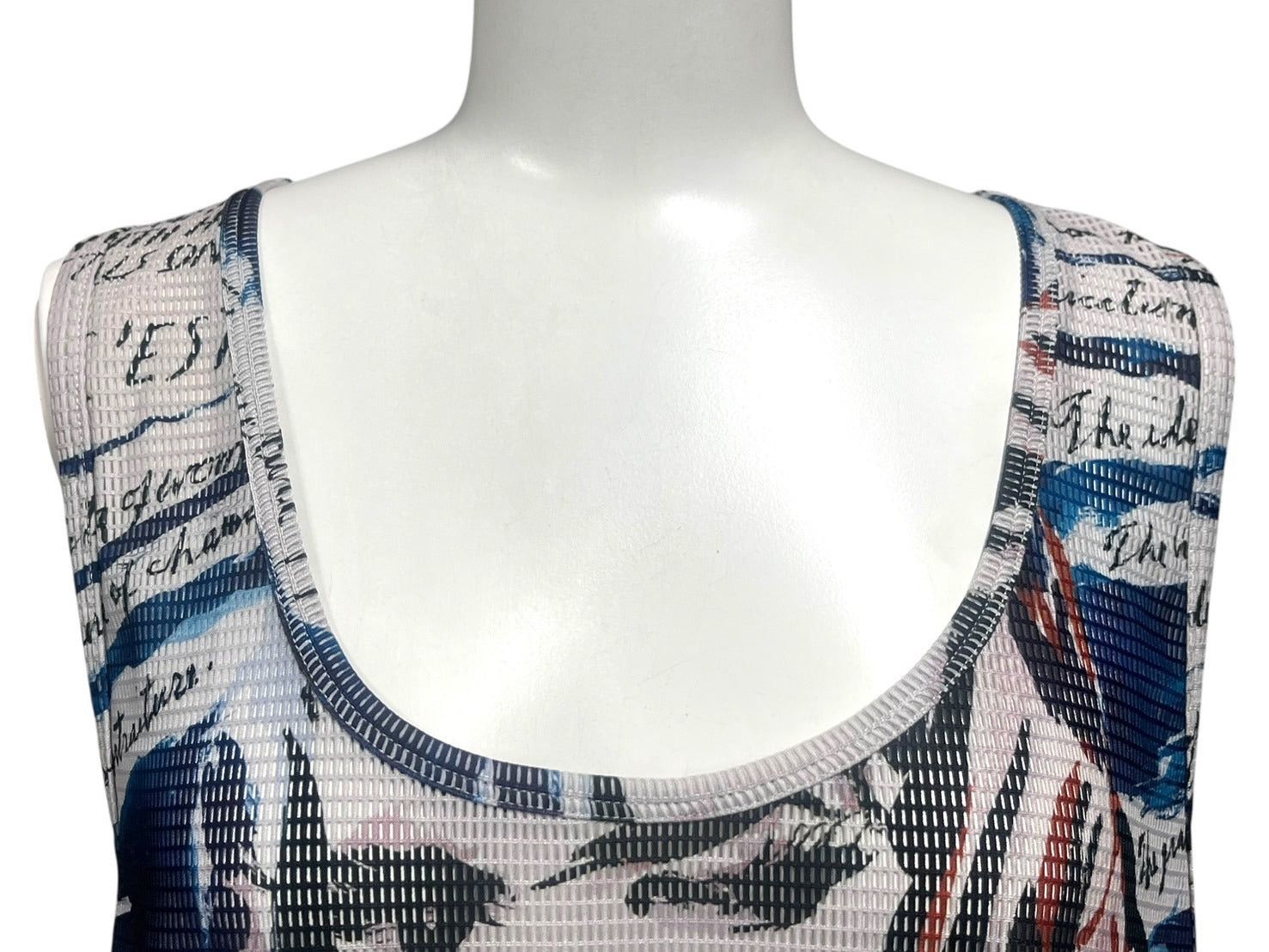 Dior dior raymond pettibon all-over mesh tank top Size US L / EU 52-54 / 3 - 3 Thumbnail