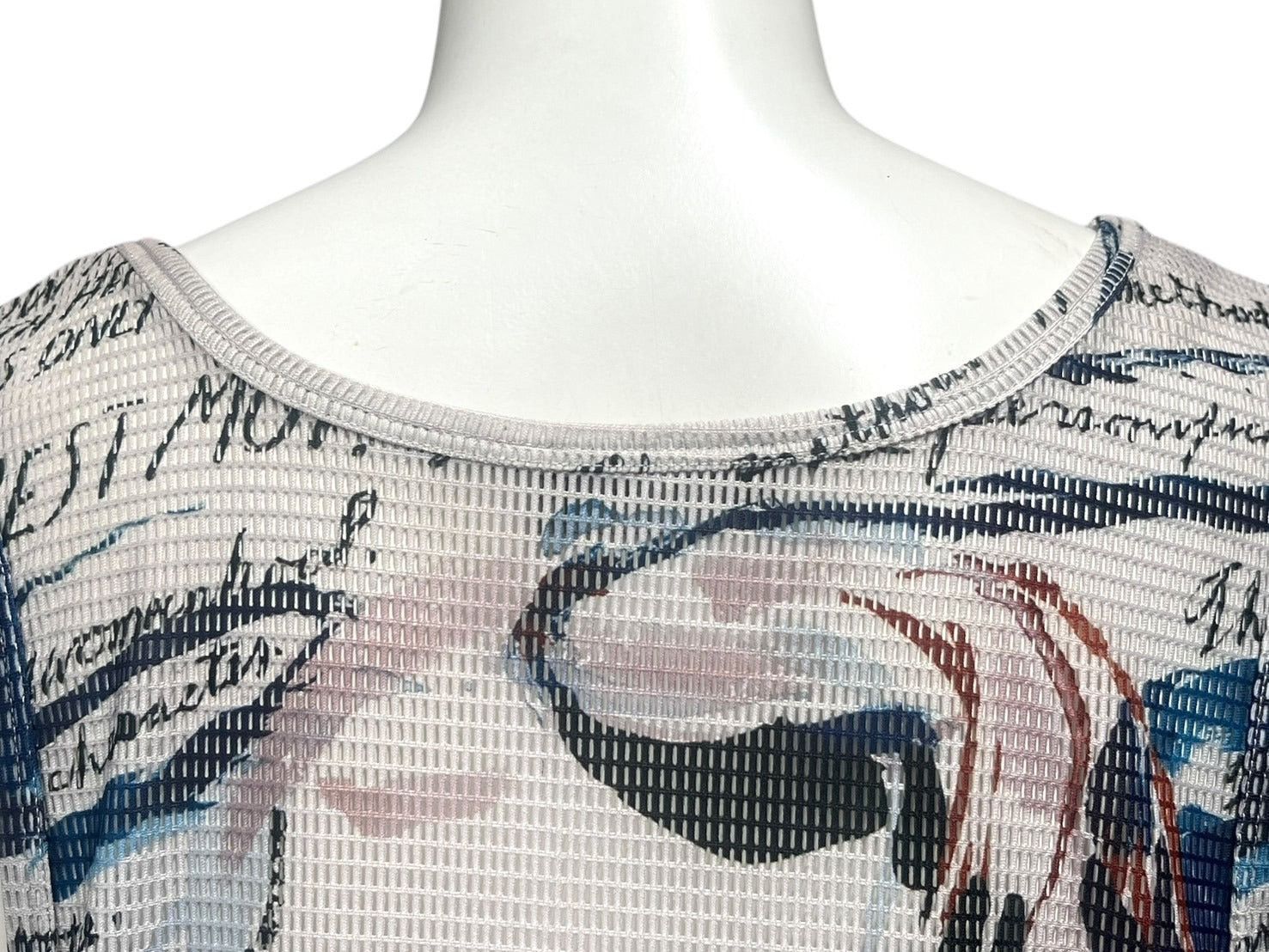 Dior dior raymond pettibon all-over mesh tank top Size US L / EU 52-54 / 3 - 5 Thumbnail