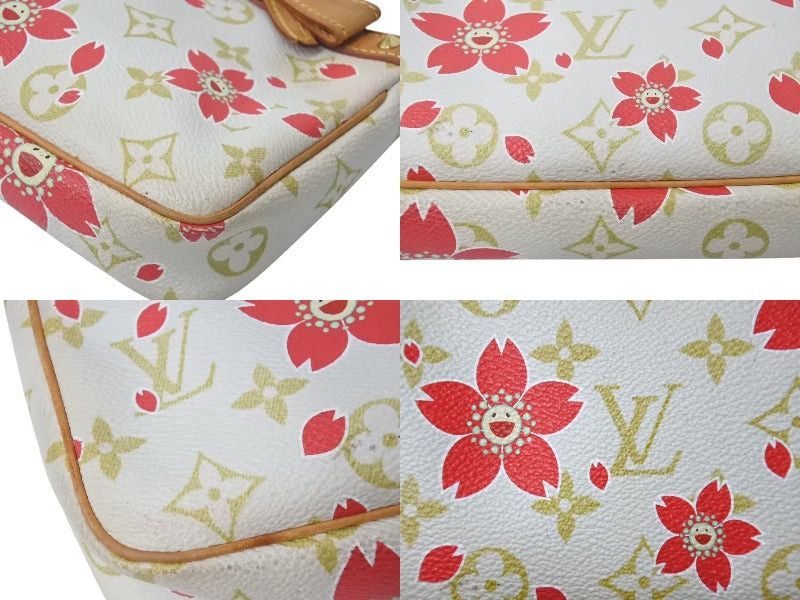 Louis Vuitton Louis Vuitton Pochette Accessoires Cherry Blossom Takashi Murakami Collaboration Size ONE SIZE - 6 Thumbnail