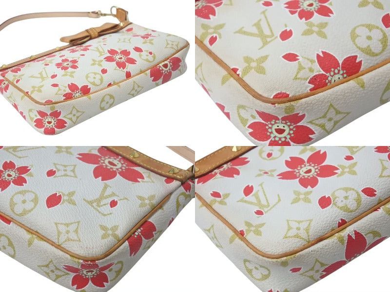 Louis Vuitton Louis Vuitton Pochette Accessoires Cherry Blossom Takashi Murakami Collaboration Size ONE SIZE - 5 Thumbnail