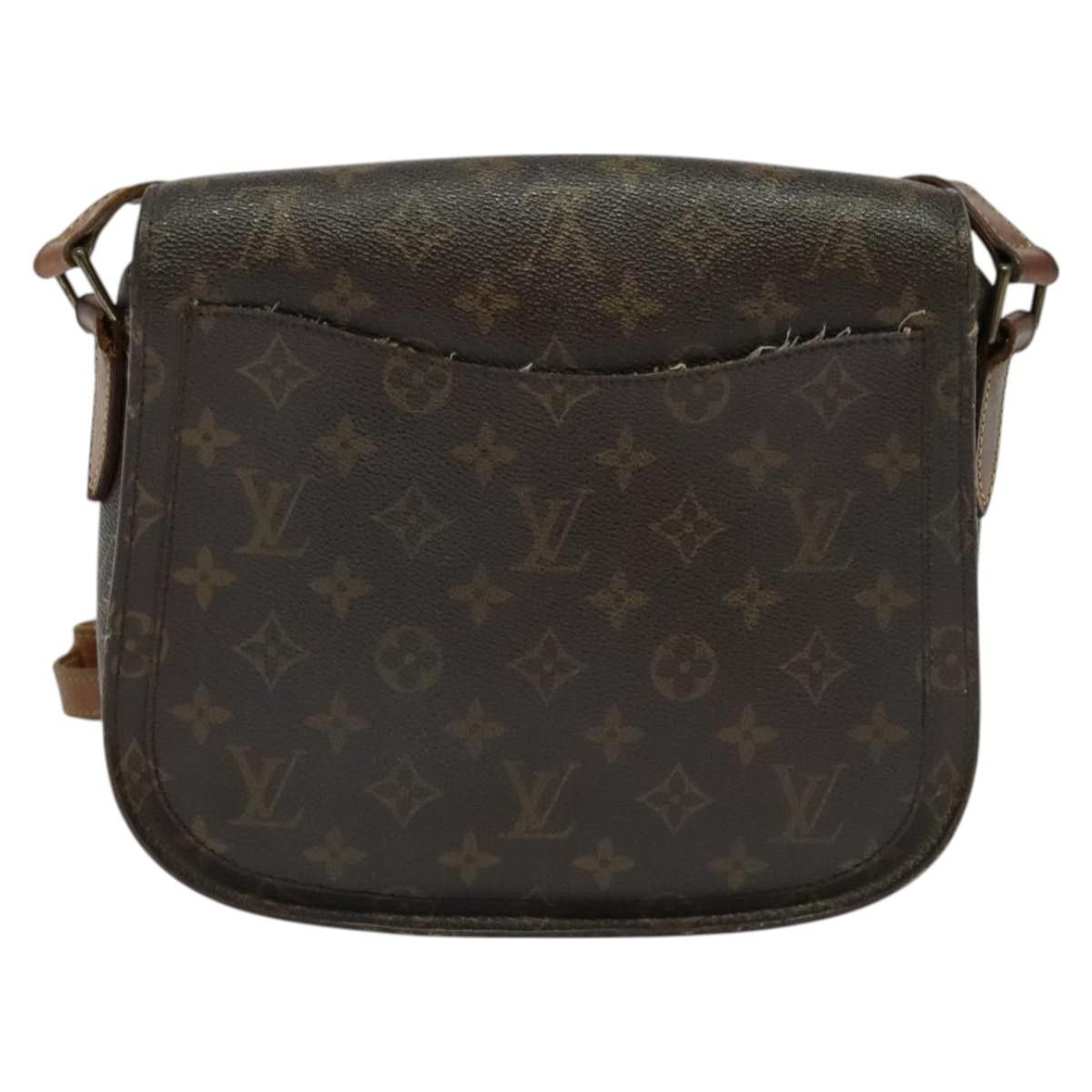 LOUIS VUITTON Monogram Monogram Saint Cloud GM Shoulder Bag M51242
