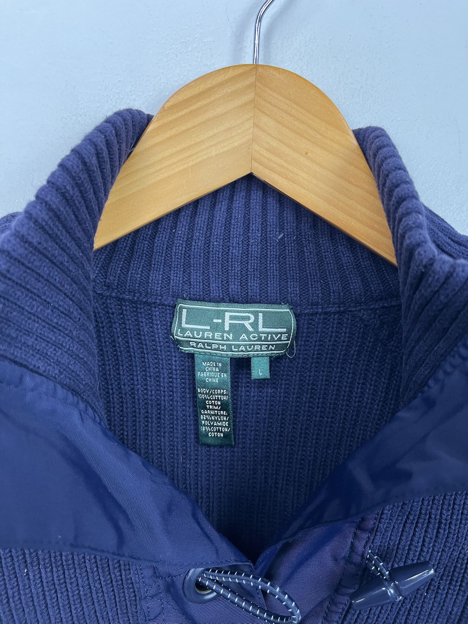 Vintage Vintage Y2K Lauren Ralph Lauren Toggle Neck Knit Sweater Size XS Size US XS / EU 42 / 0 - 2 Thumbnail