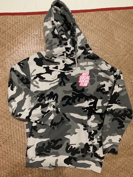 Anti Social Social Club (M) ASSC Siberia Camo Hoodie | Grailed