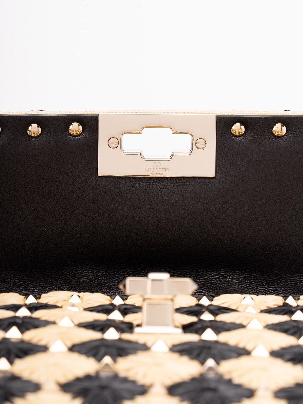 Valentino `Rockstud Spike` Medium Shoulder Bag Size ONE SIZE - 4 Thumbnail