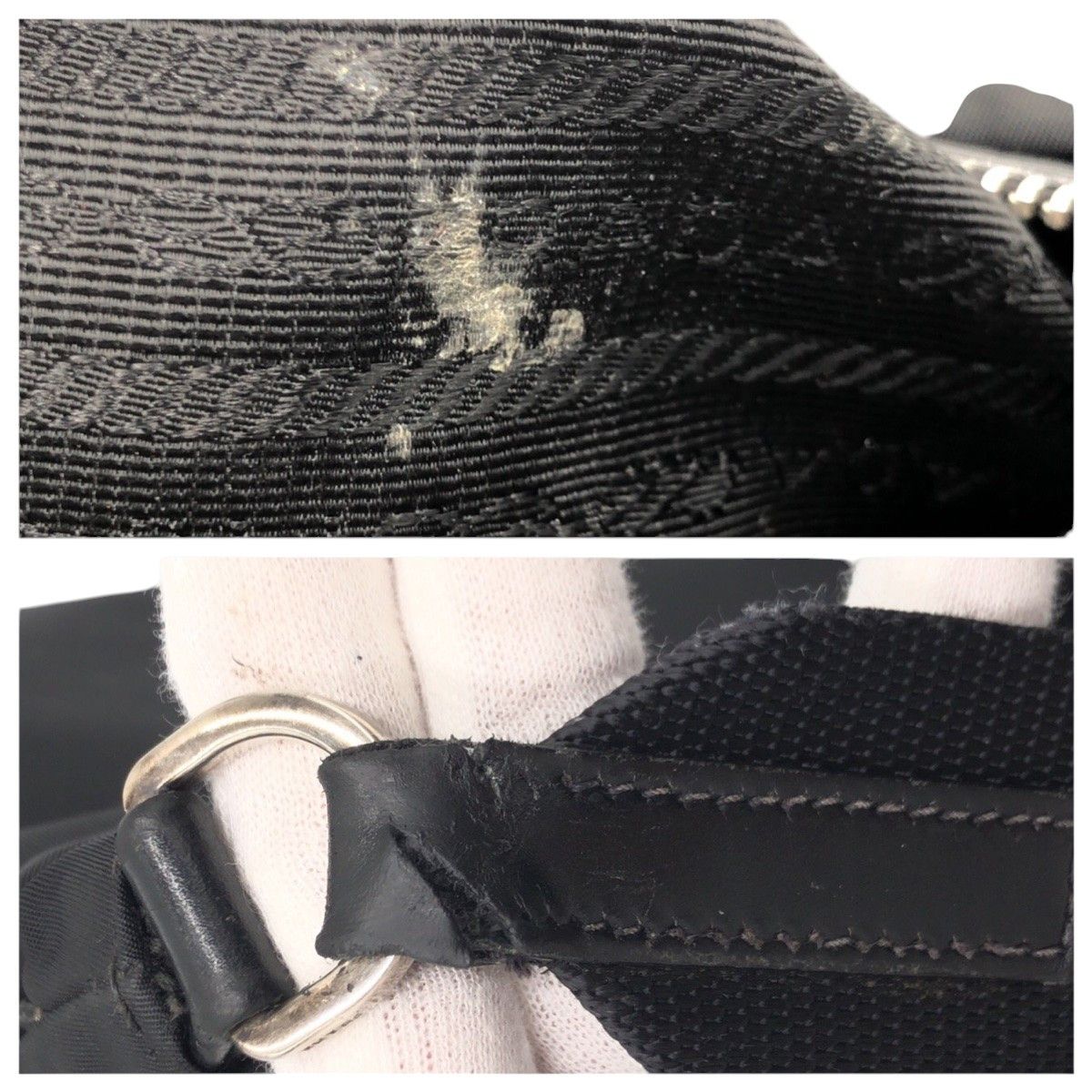 Prada Prada Prada Tessuto Triangle Logo Nylon 2way Shoulder Bag 411356 Others Shoulder Bag DUTY FREE for USA Size ONE SIZE - 6 Thumbnail