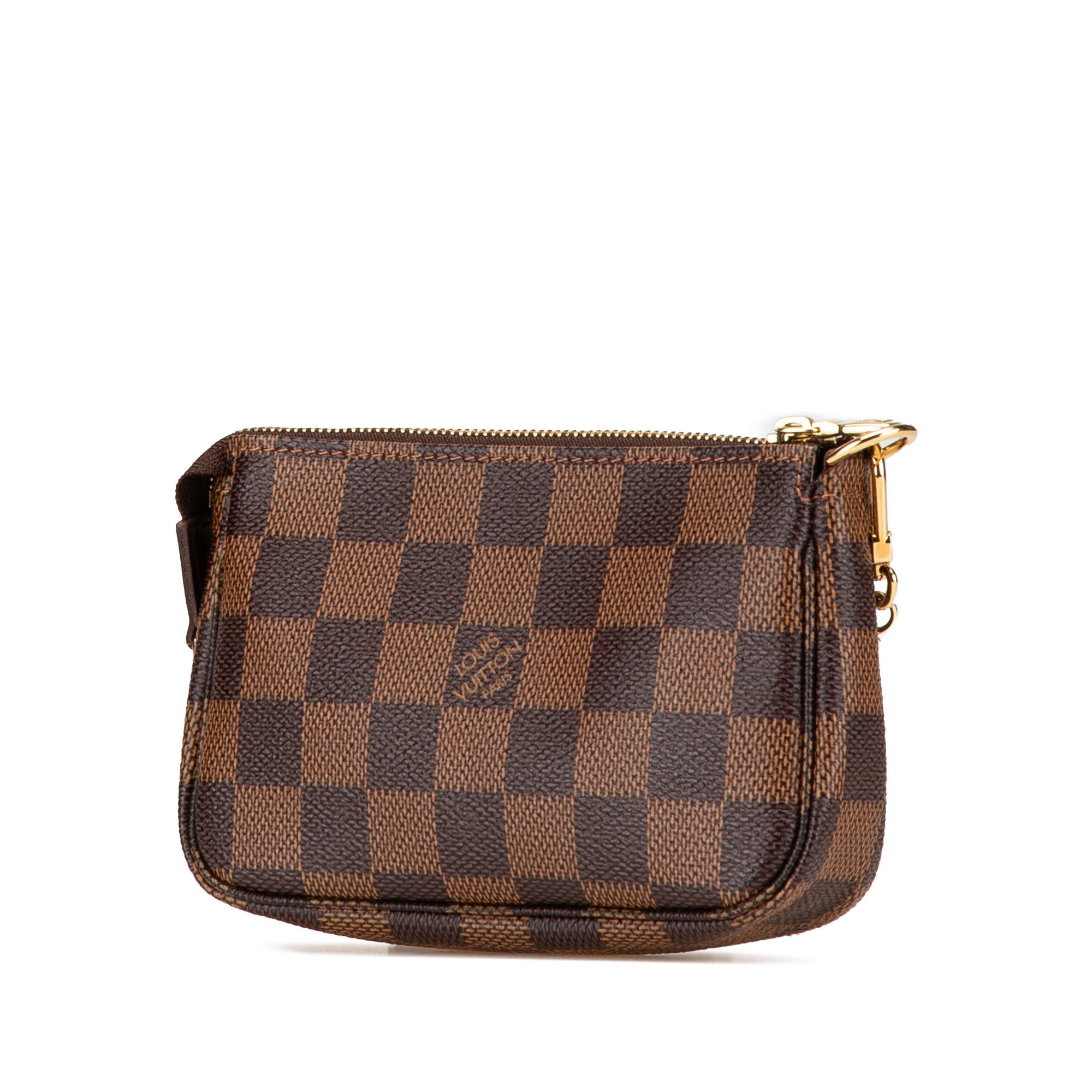 Louis Vuitton Damier Ebene Trunks and Bags Mini Pochette Accessoires