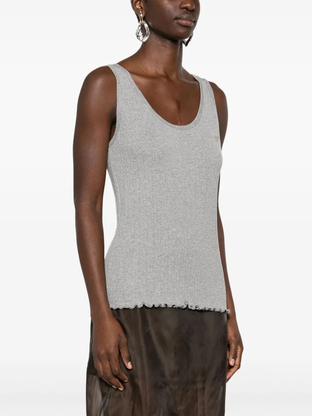 Fendi `Fendi Roma` Dyed Top Size M / US 6-8 / IT 42-44 - 3 Thumbnail