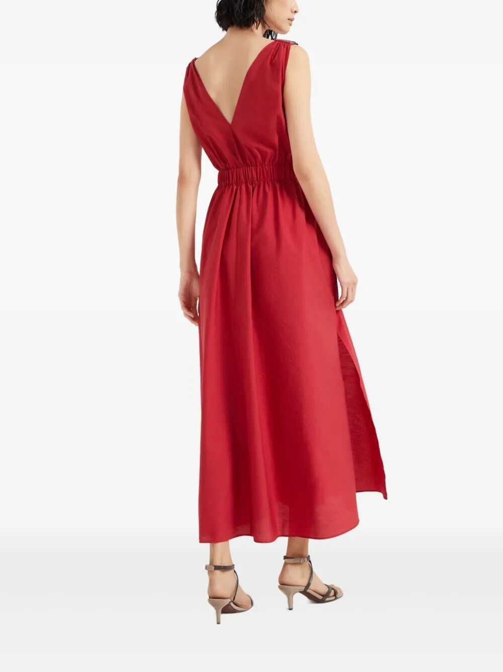 Brunello Cucinelli Poplin Dress Size M / US 6-8 / IT 42-44 - 4 Thumbnail