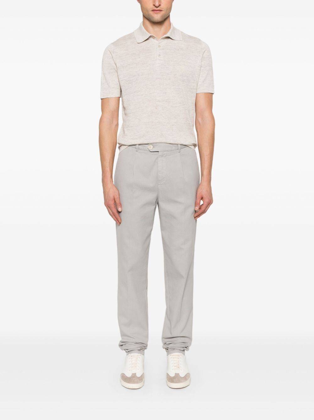 Brunello Cucinelli Knit Polo Size US L / EU 52-54 / 3 - 2 Thumbnail