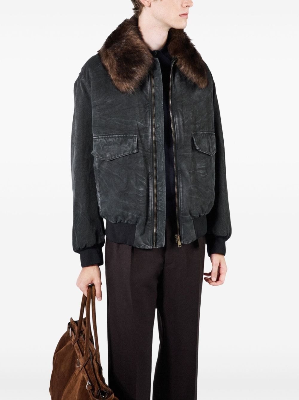 Prada Garment-Dyed Cotton Jacket Size US L / EU 52-54 / 3 - 5 Thumbnail