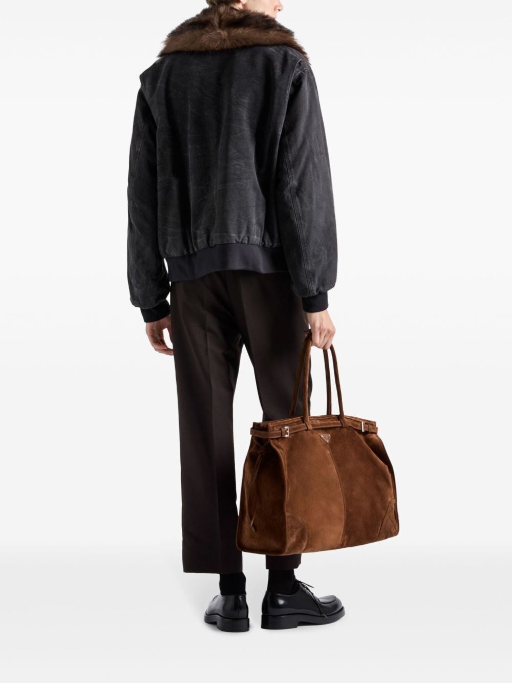 Prada Garment-Dyed Cotton Jacket Size US L / EU 52-54 / 3 - 4 Thumbnail