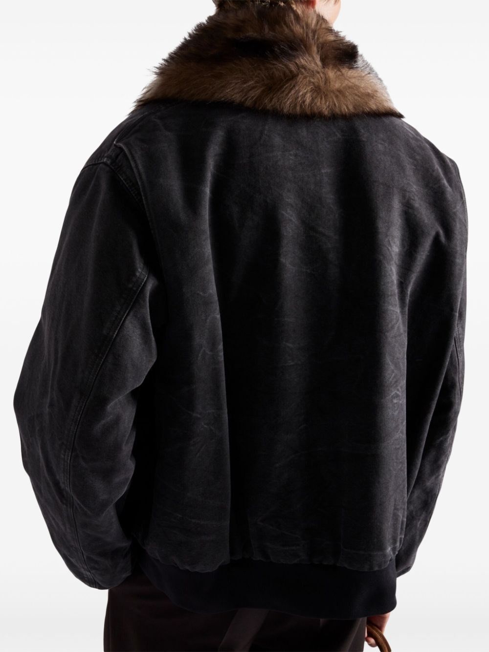 Prada Garment-Dyed Cotton Jacket Size US L / EU 52-54 / 3 - 6 Thumbnail