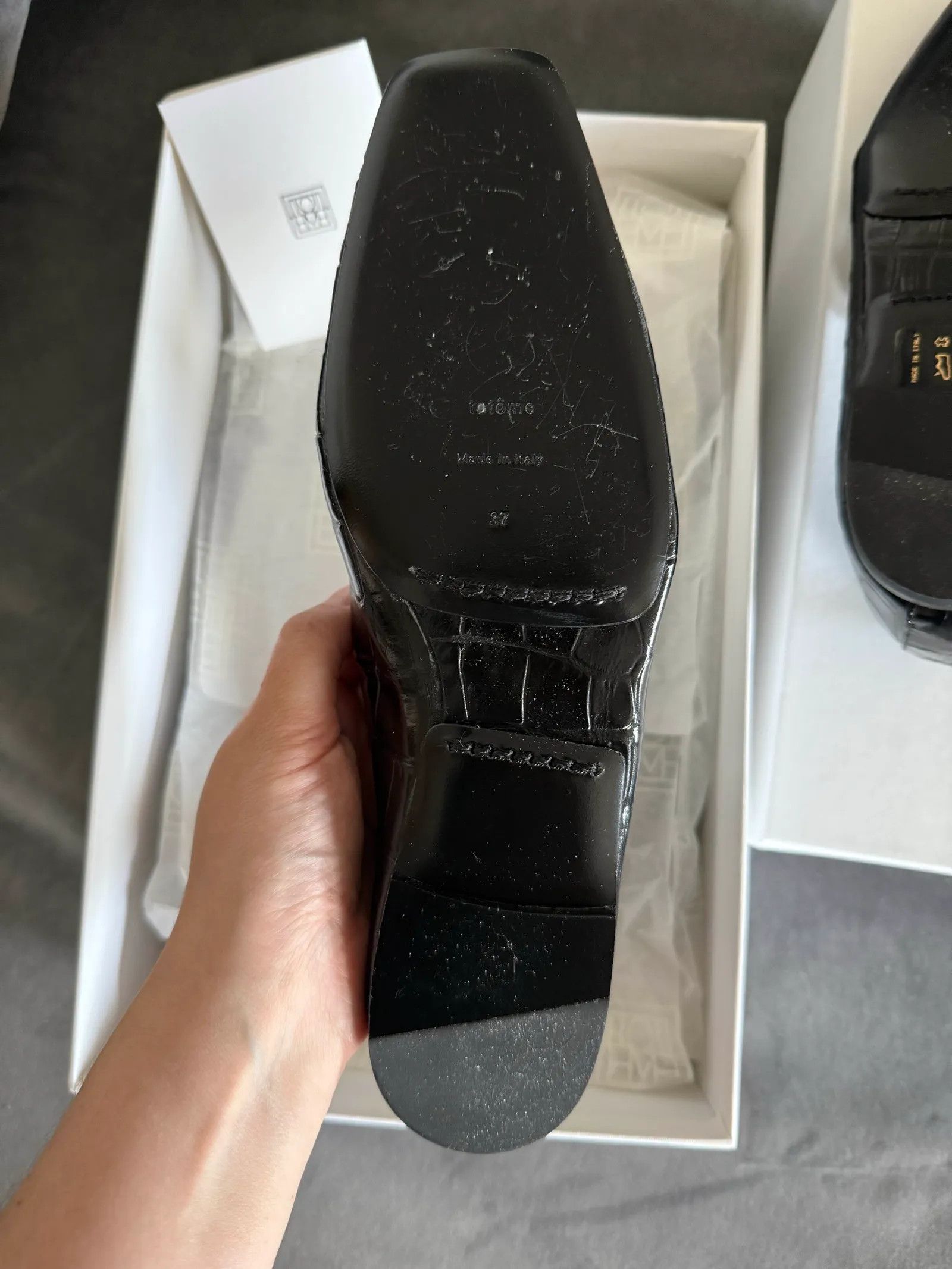 Toteme Toteme Loafers Size US 7 / IT 37 - 4 Thumbnail